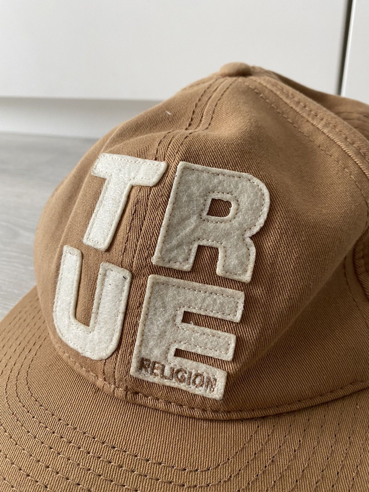 True Religion × Vintage True Religion vintage cap snap back big logo trucker hat Size ONE SIZE - 3 Thumbnail