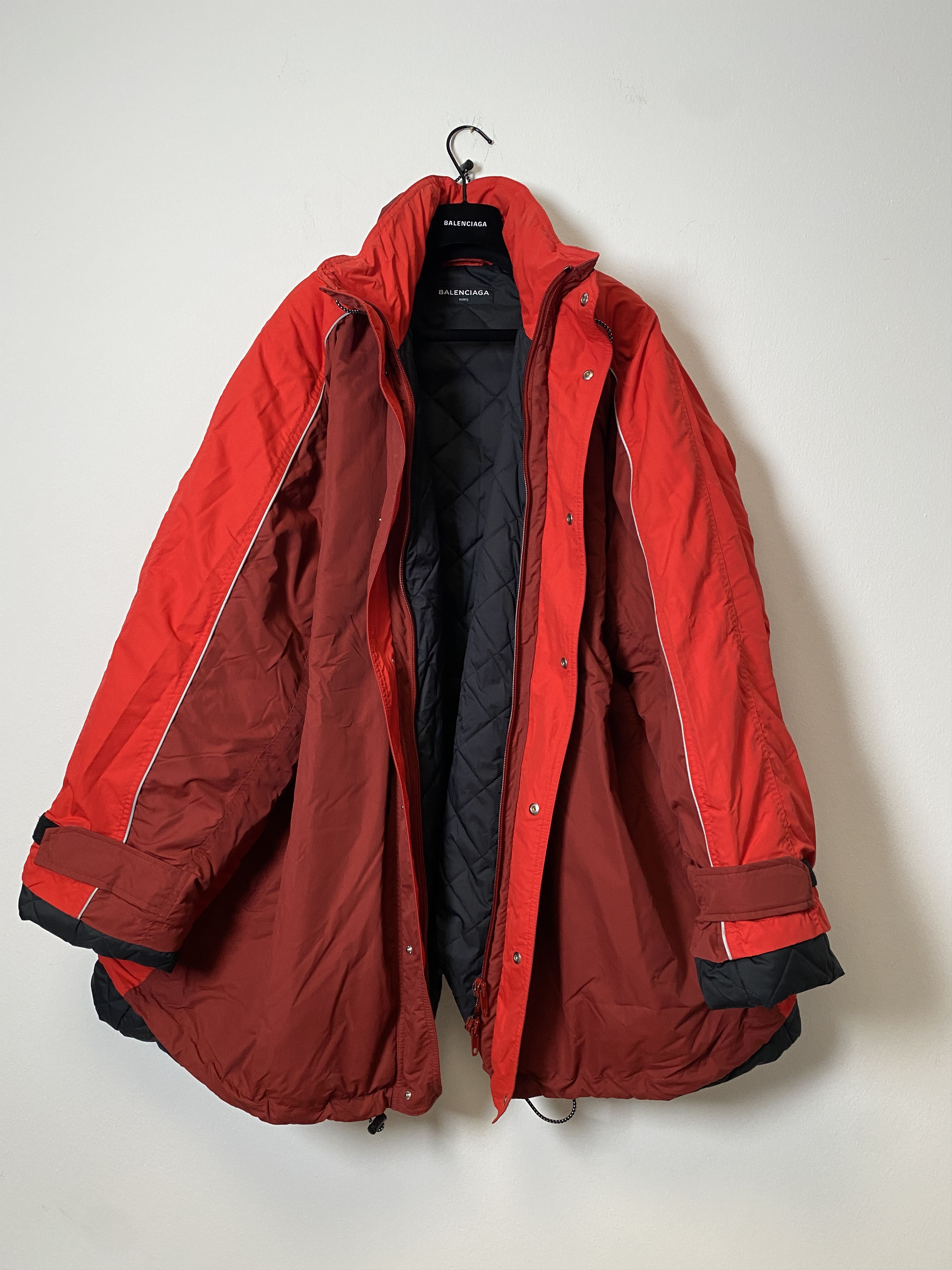 Balenciaga SS18 Triple Layer Parka Size US XL / EU 56 / 4 - 1 Thumbnail