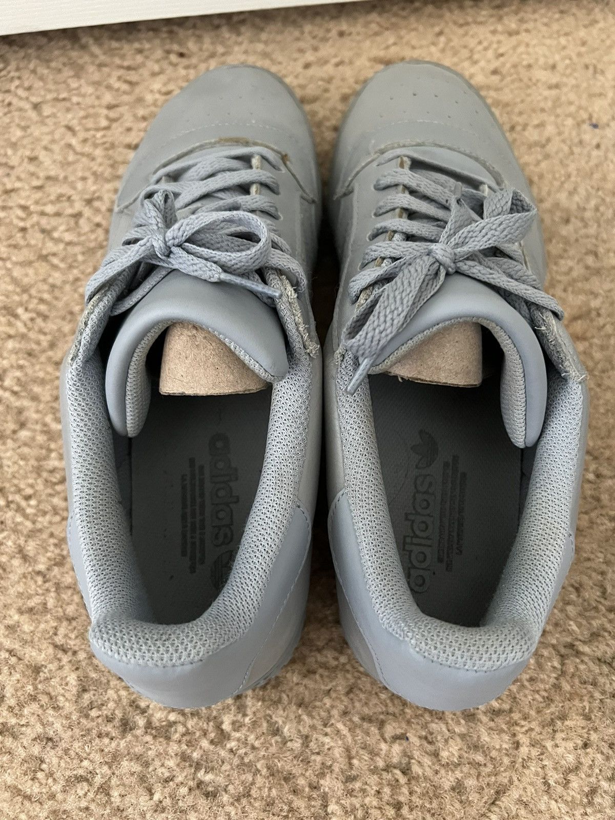Adidas × Kanye West Yeezy Powerphase Calabasas Grey 2017 Size US 9.5 / EU 42-43 - 7 Thumbnail