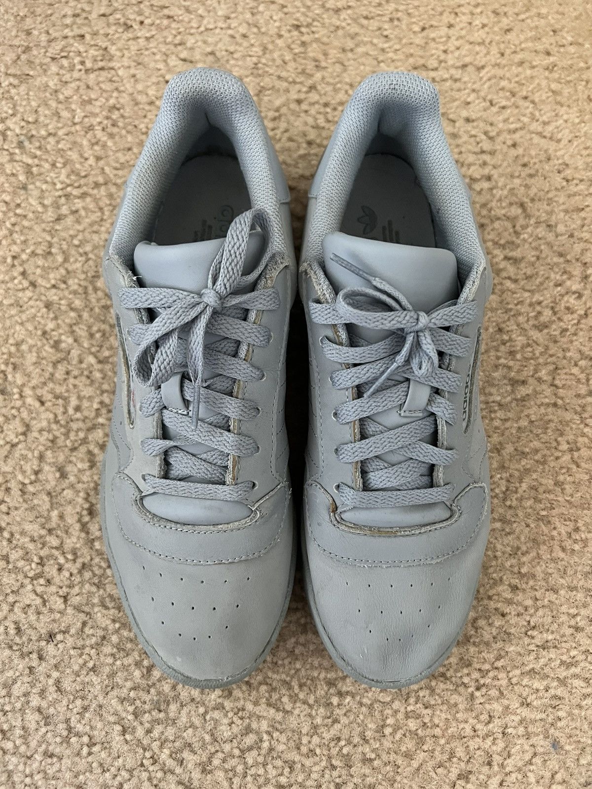 Adidas × Kanye West Yeezy Powerphase Calabasas Grey 2017 Size US 9.5 / EU 42-43 - 3 Thumbnail