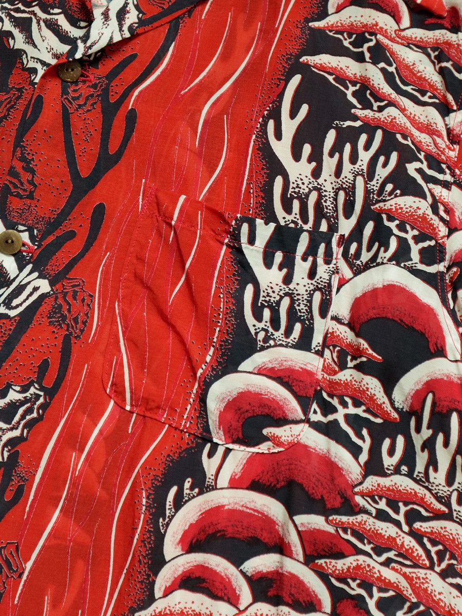Kapital Kapital souffle & arrowhead langur collar aloha shirt Size US XL / EU 56 / 4 - 5 Thumbnail