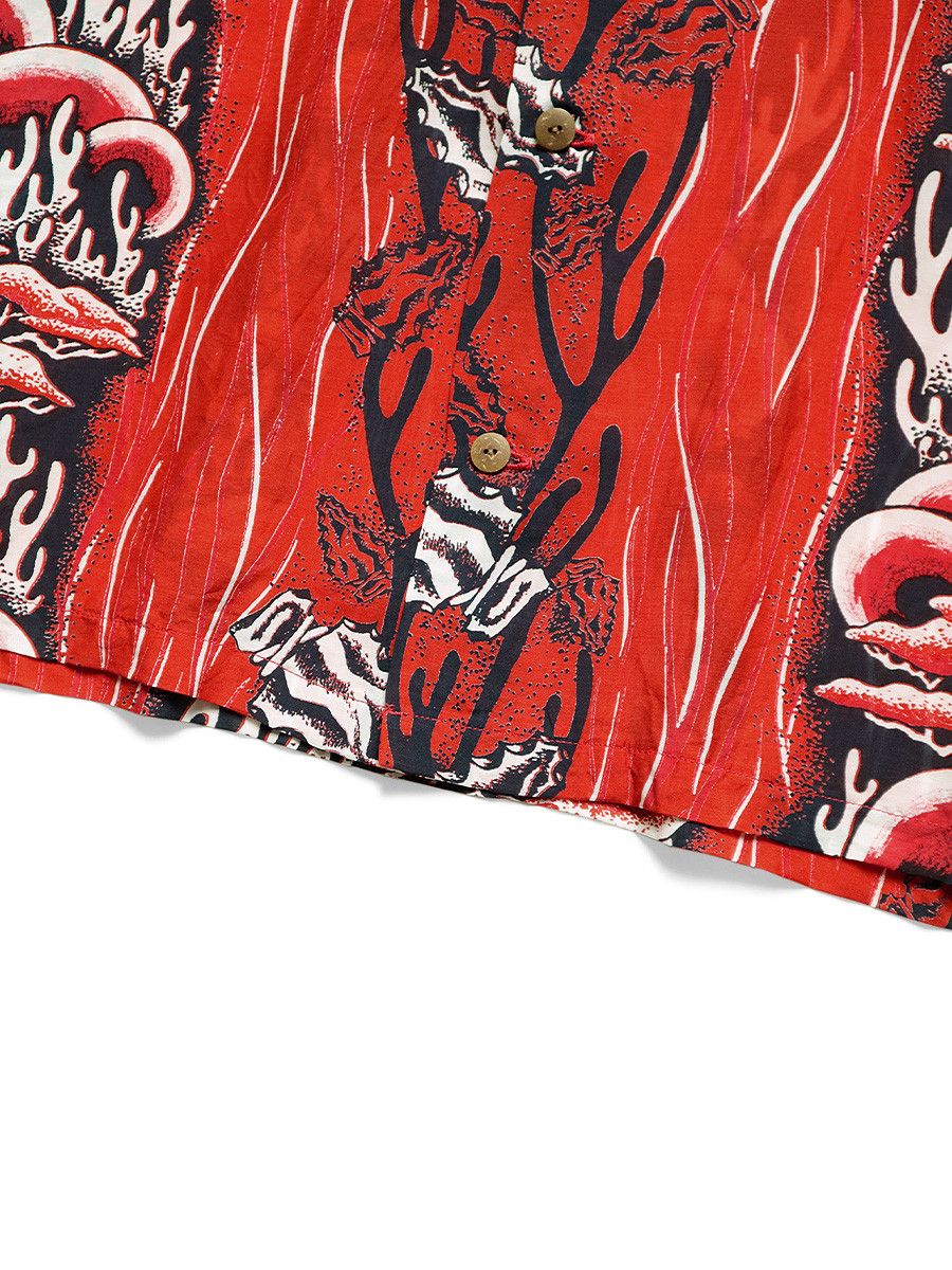 Kapital Kapital souffle & arrowhead langur collar aloha shirt Size US XL / EU 56 / 4 - 7 Thumbnail