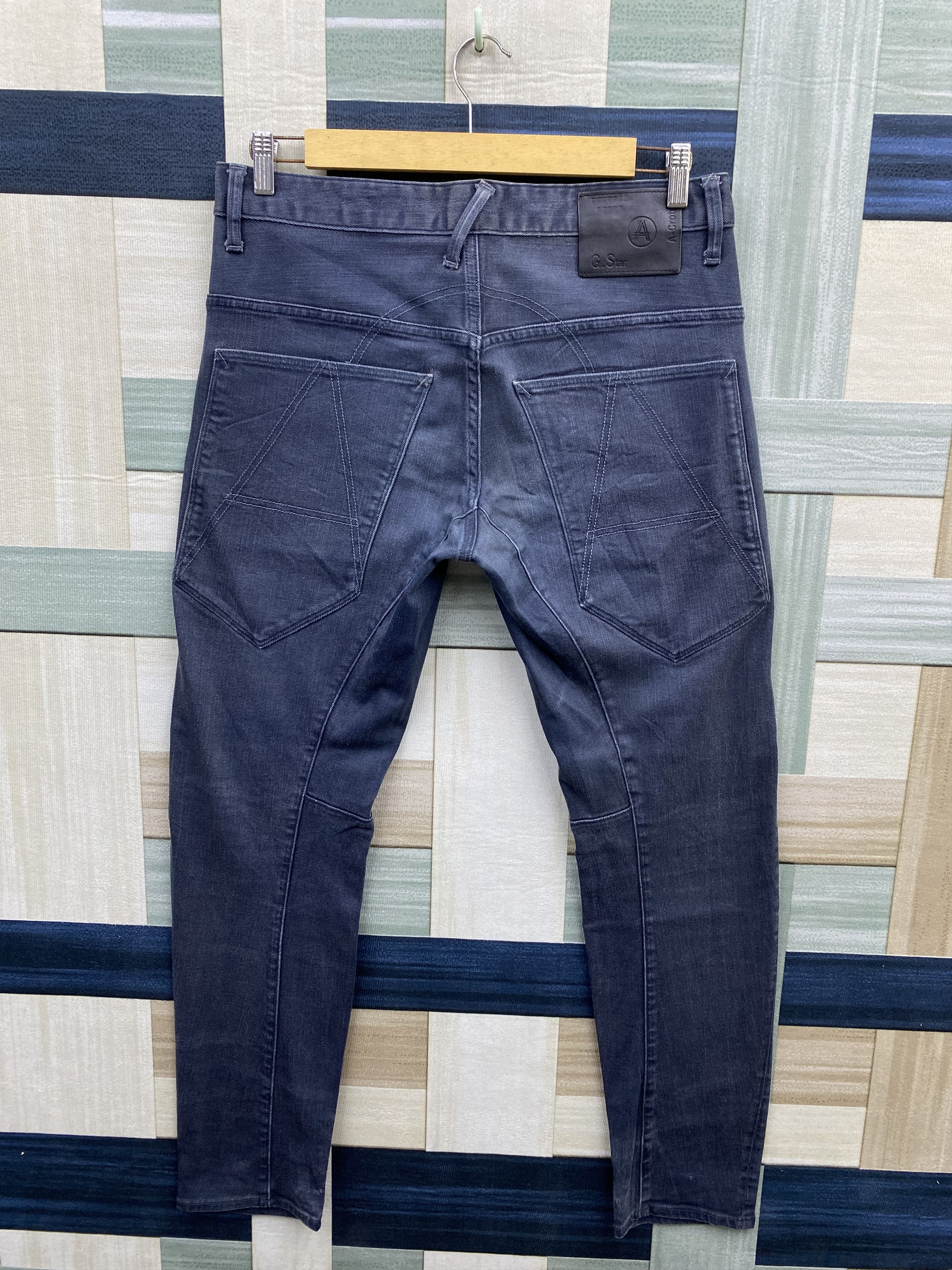 G-Star G Star Raw Denim A-Crotch Type Jean Size US 34 / EU 50 - 2 Thumbnail