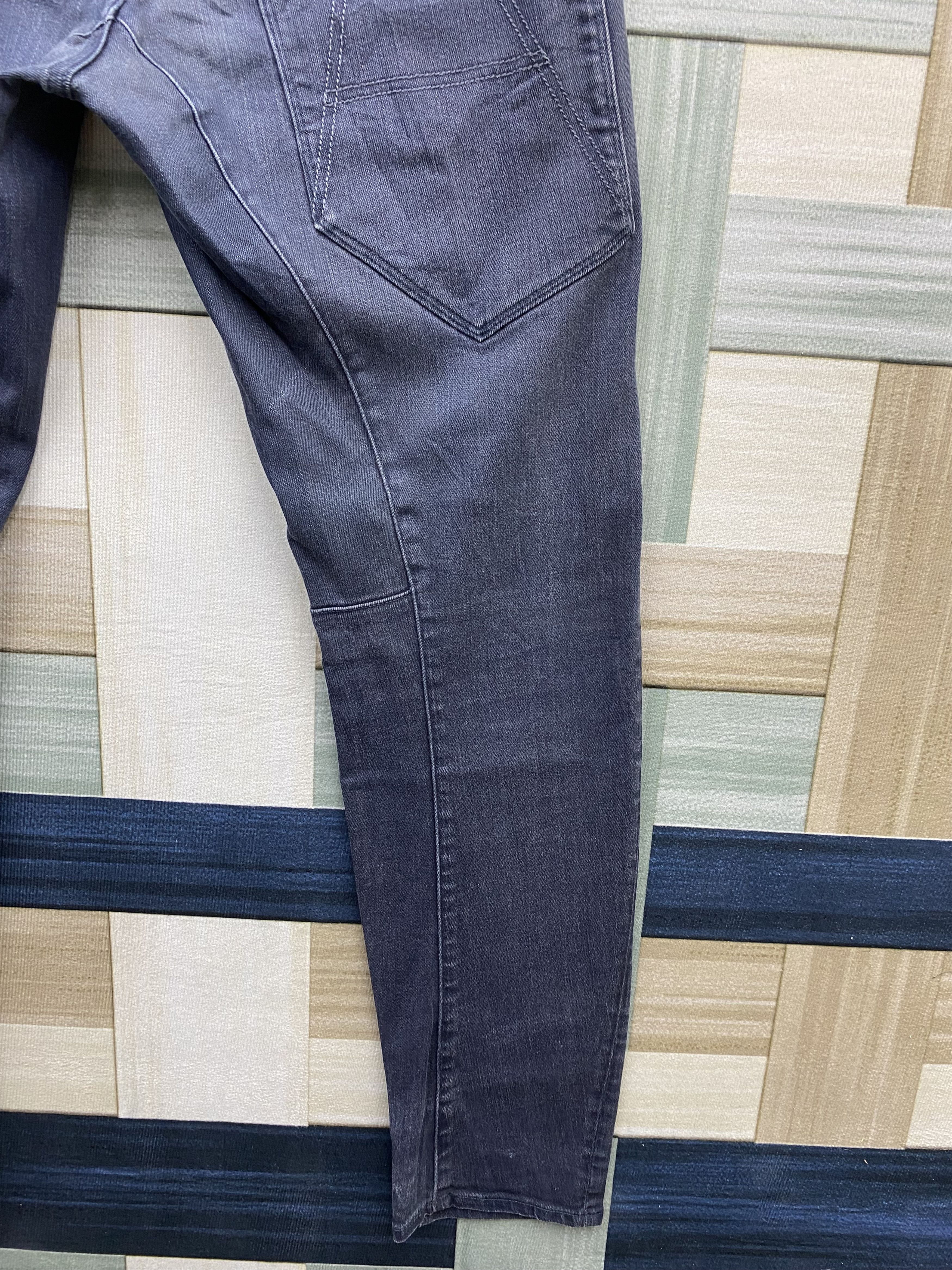 G-Star G Star Raw Denim A-Crotch Type Jean Size US 34 / EU 50 - 11 Thumbnail