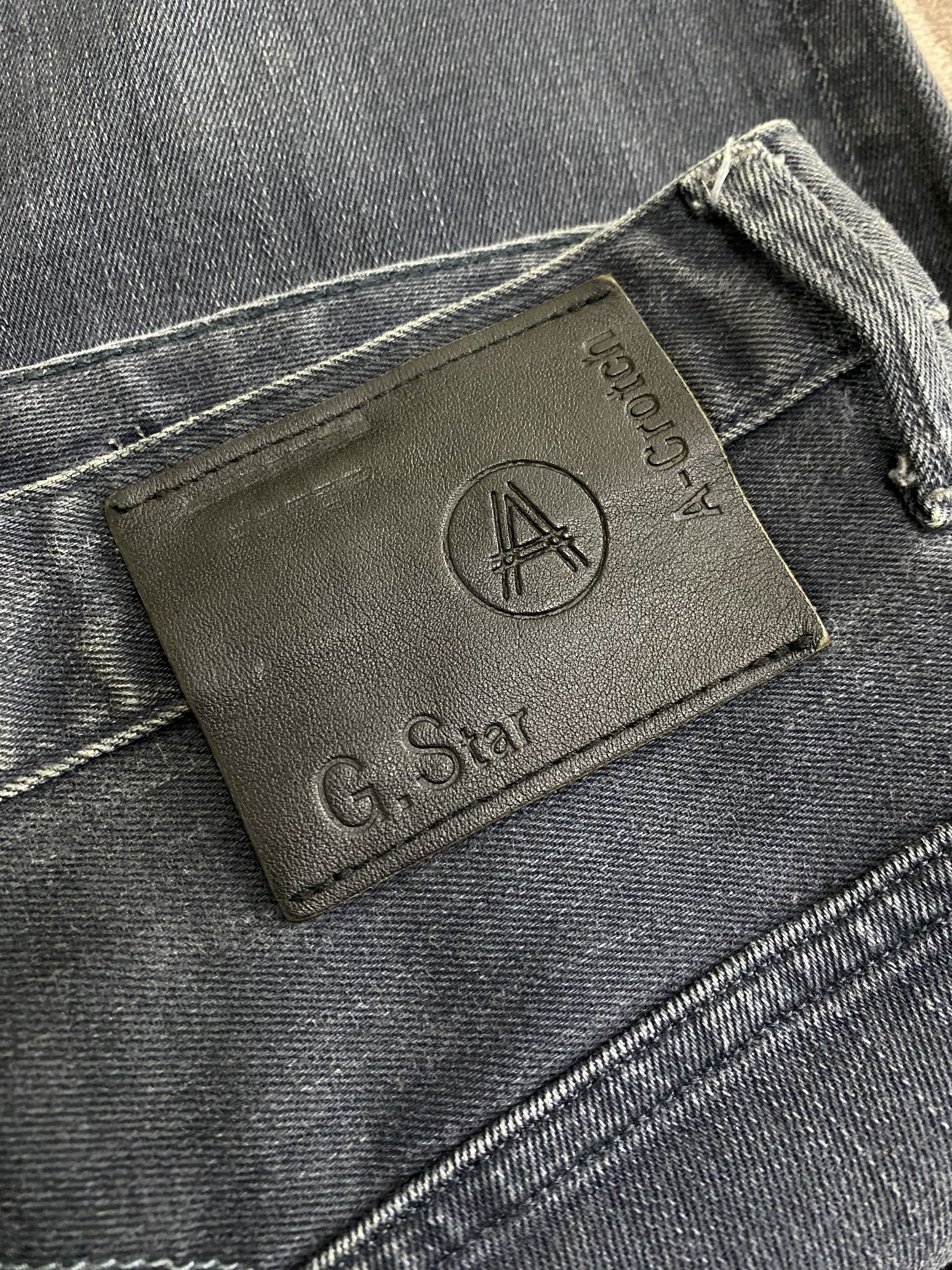 G-Star G Star Raw Denim A-Crotch Type Jean Size US 34 / EU 50 - 5 Thumbnail