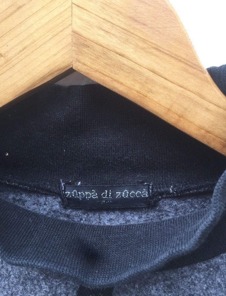 CABANE de ZUCCa × Issey Miyake × Japanese Brand RARE VINTAGE PACTHWORK ZUCCA CREWNECK Size US XS / EU 42 / 0 - 4 Thumbnail