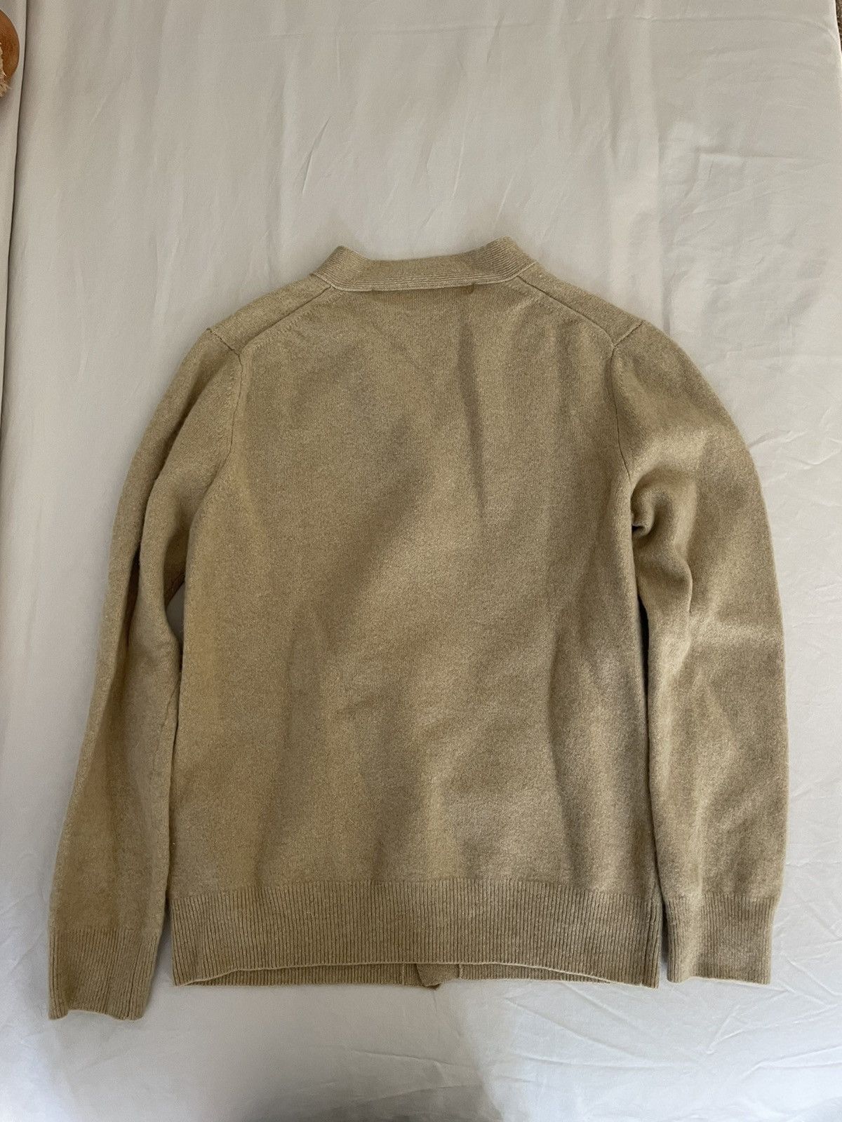 Comme des Garcons PLAY Comme des garcons camel wool cardigan Size US M / EU 48-50 / 2 - 6 Thumbnail