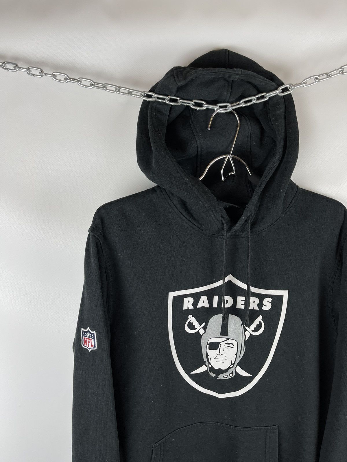New Era Vintage New Era NFL Oakland Riders big logo hoodie Size US L / EU 52-54 / 3 - 1 Thumbnail