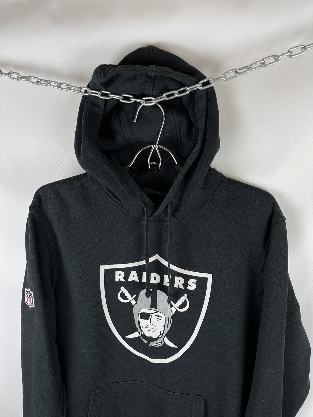 New Era Vintage New Era NFL Oakland Riders big logo hoodie Size US L / EU 52-54 / 3 - 4 Thumbnail