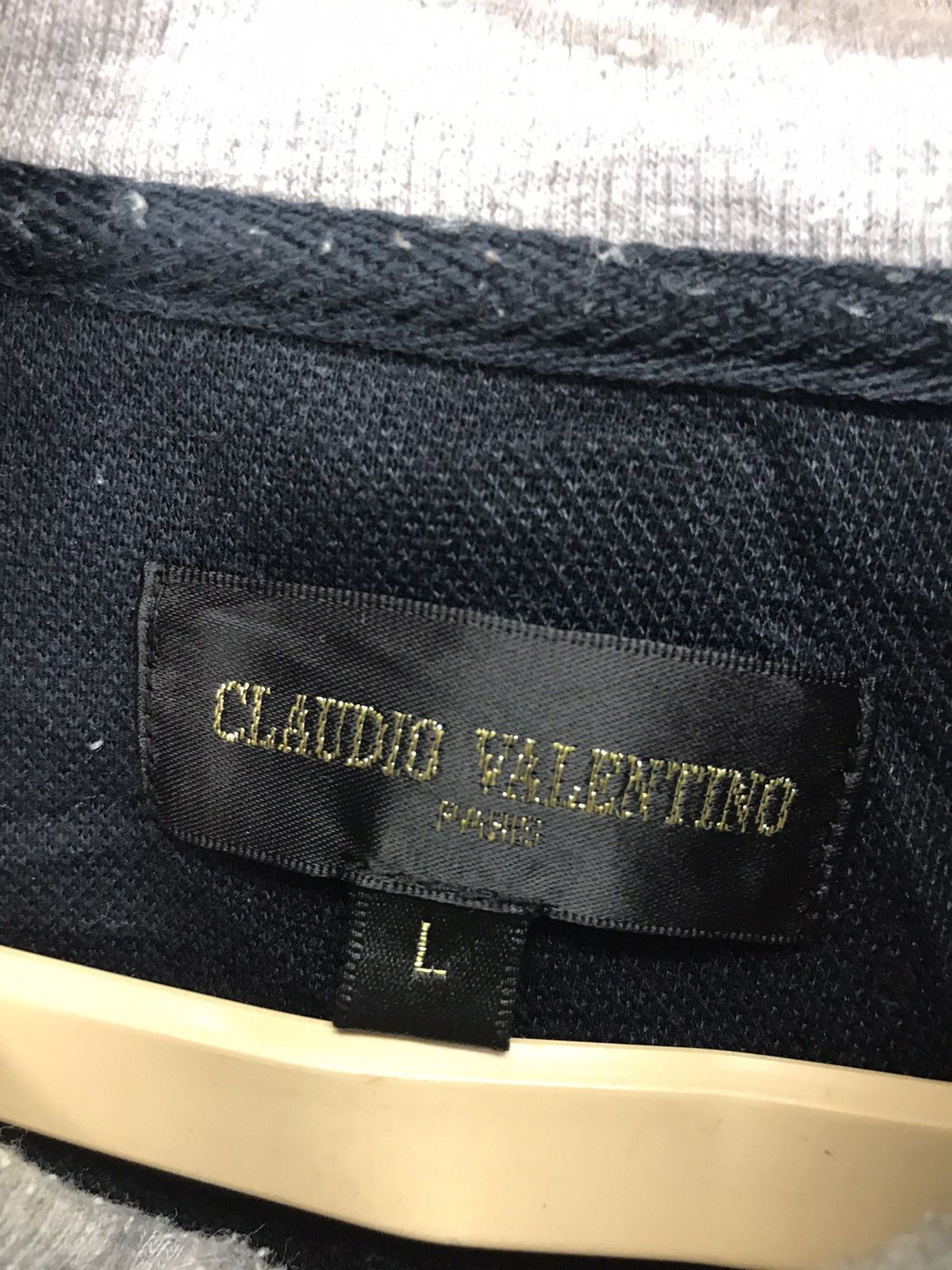 Japanese Brand Claudio Valentino half zipper sweatshirt Size US M / EU 48-50 / 2 - 3 Thumbnail
