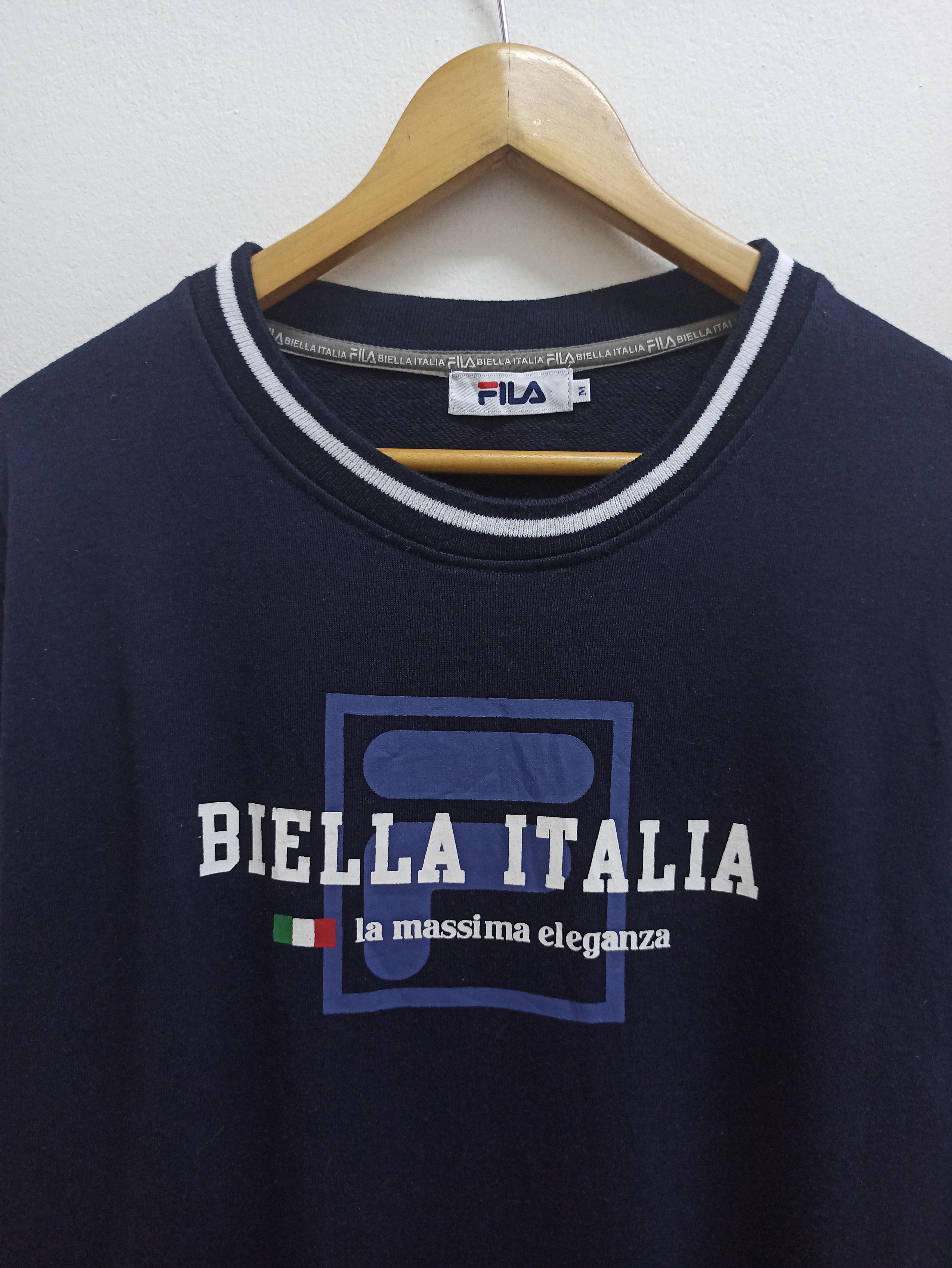 Fila FILA BIELLA ITALIA SWEATSHIRTS BIG LOGO (c36) Size US M / EU 48-50 / 2 - 2 Thumbnail