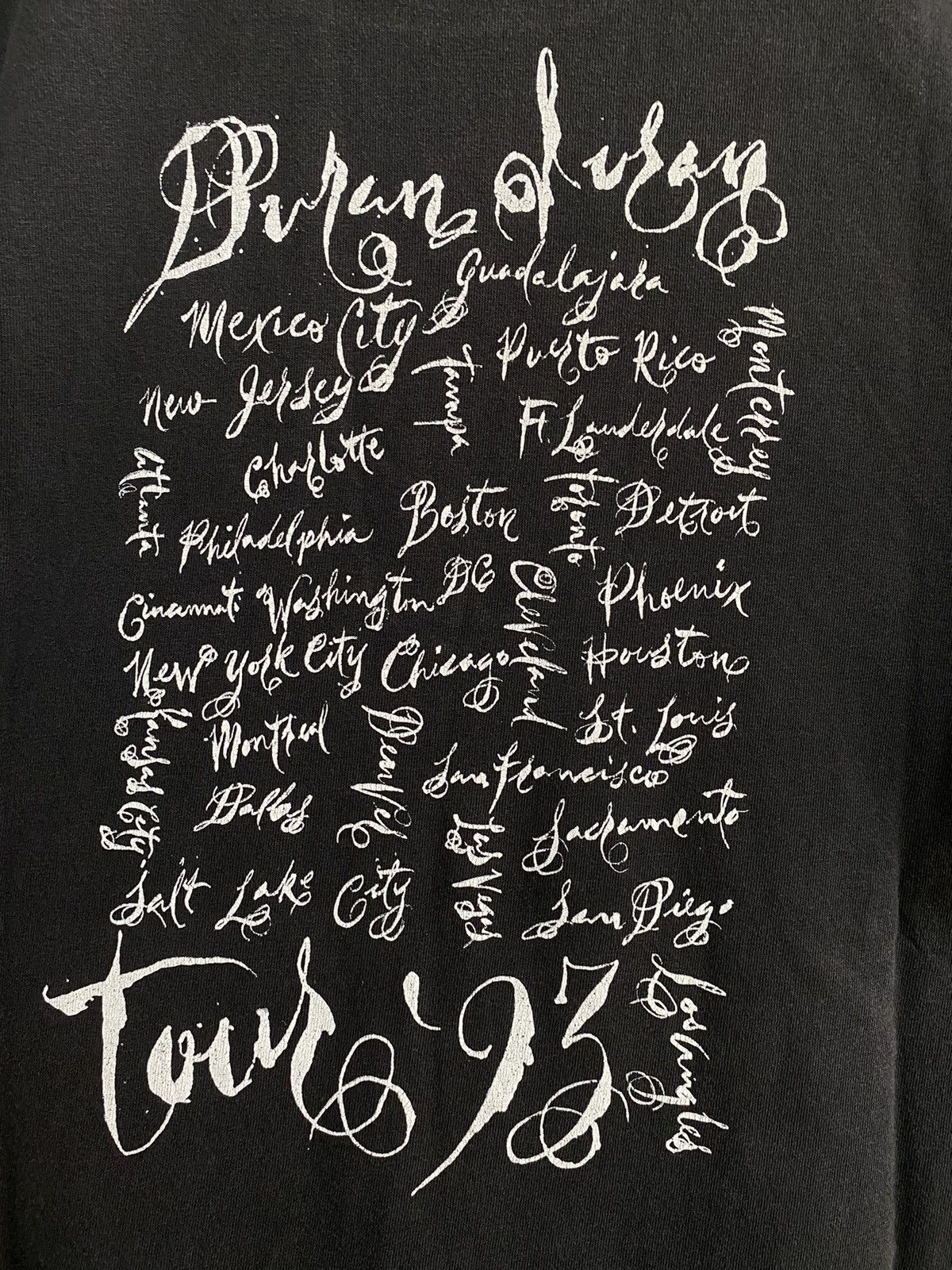 Band Tees × Vintage Vintage Duran Duran 1993 Shirt Size US XL / EU 56 / 4 - 11 Thumbnail