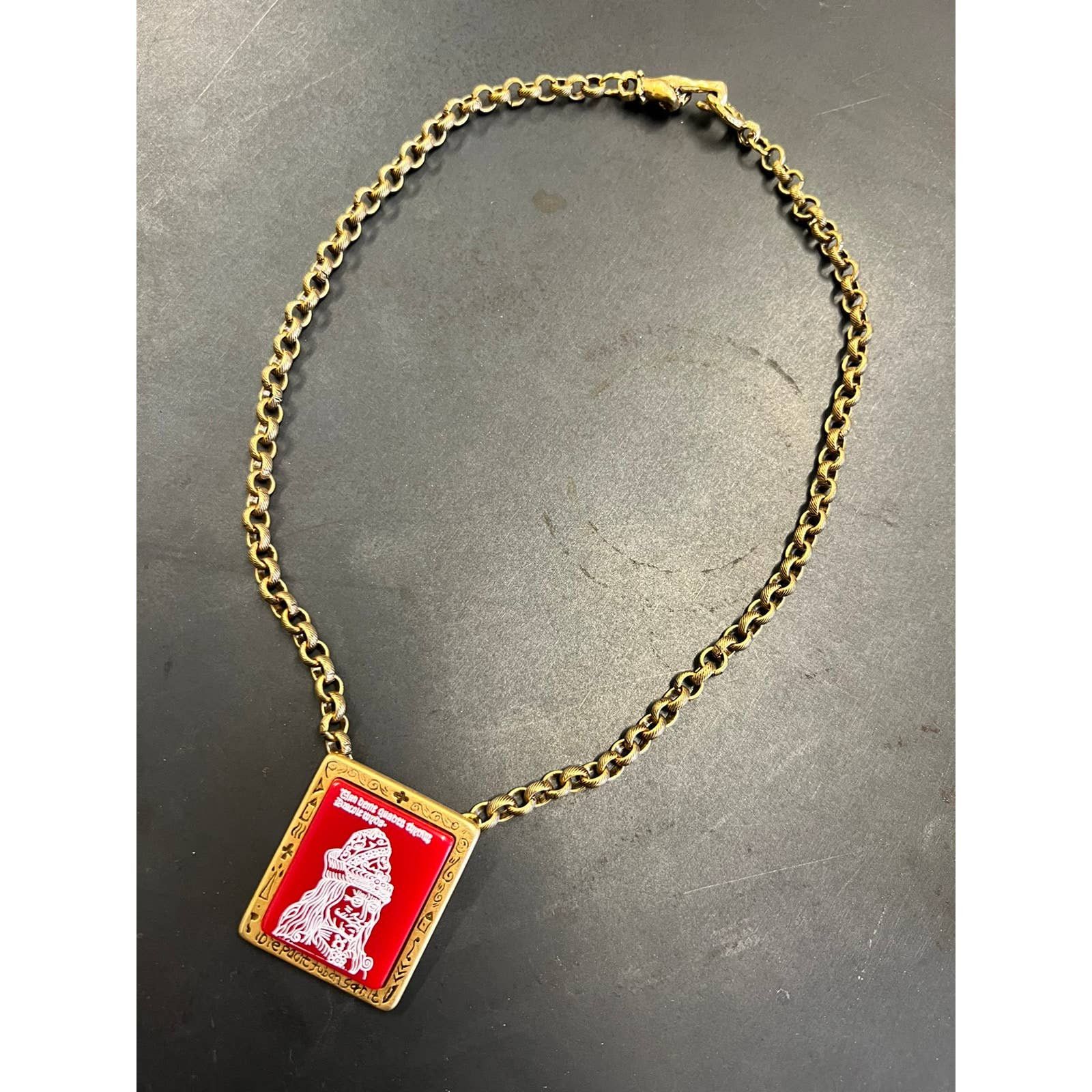 AW98 Hand Carved Dracula Choker