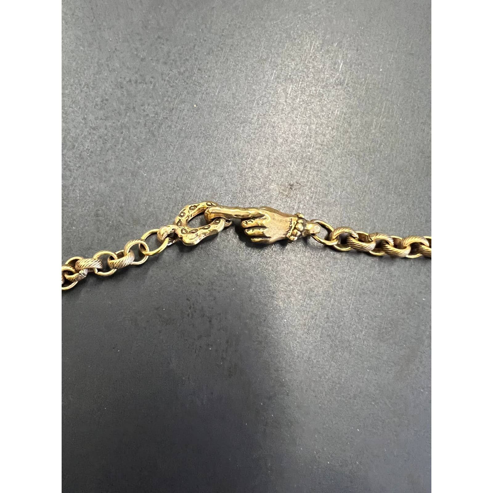 Jean Paul Gaultier AW98 Hand Carved Dracula Choker Size ONE SIZE - 4 Thumbnail