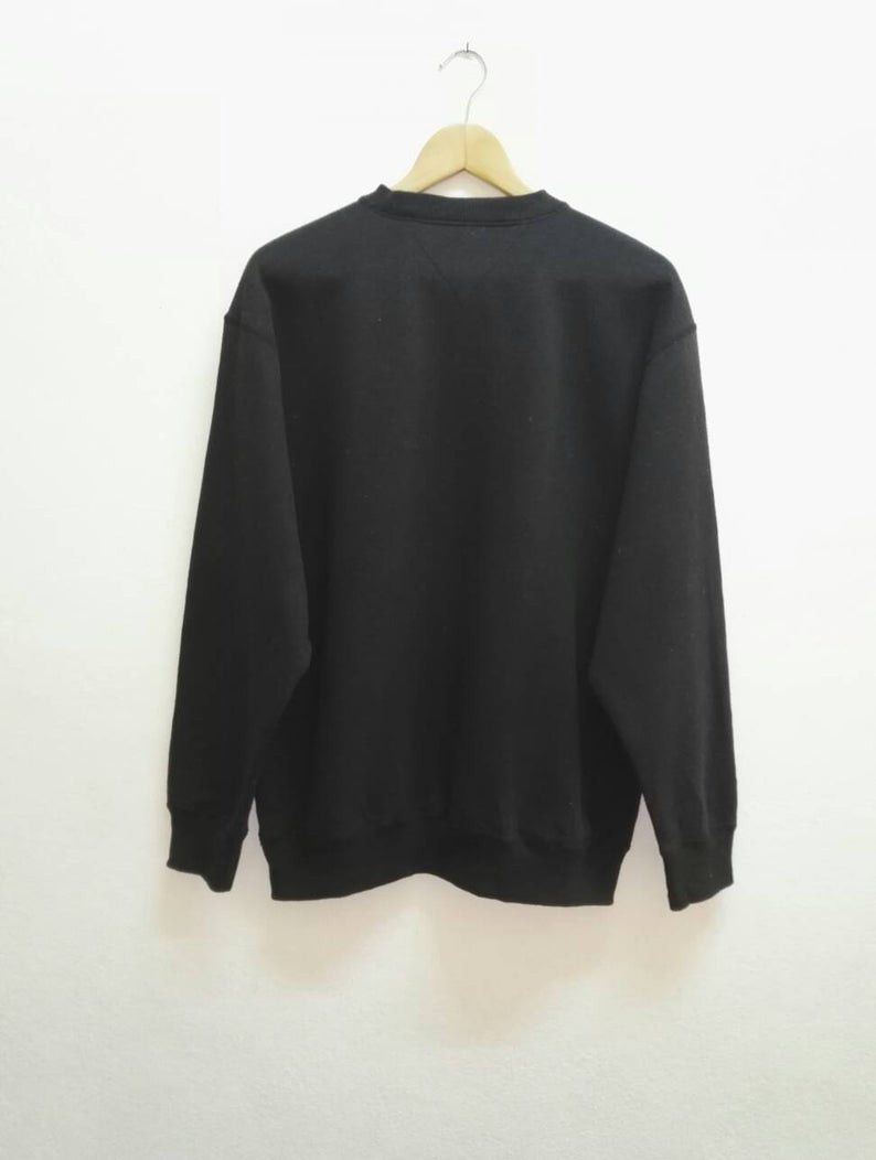 Vintage Rare Sweatshirt ZIPPO small logo embroidered (ss386) Size US L / EU 52-54 / 3 - 4 Thumbnail