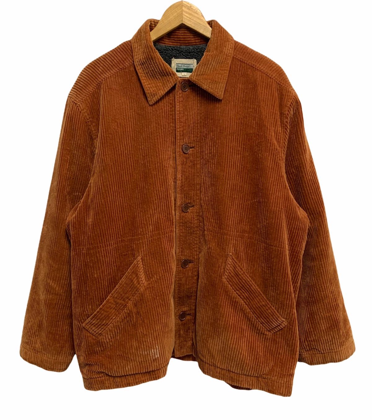 Paul Smith 🖤 Paul Smith Corduroy Sherpa Lined Oversized Jacket Size US L / EU 52-54 / 3 - 1 Thumbnail