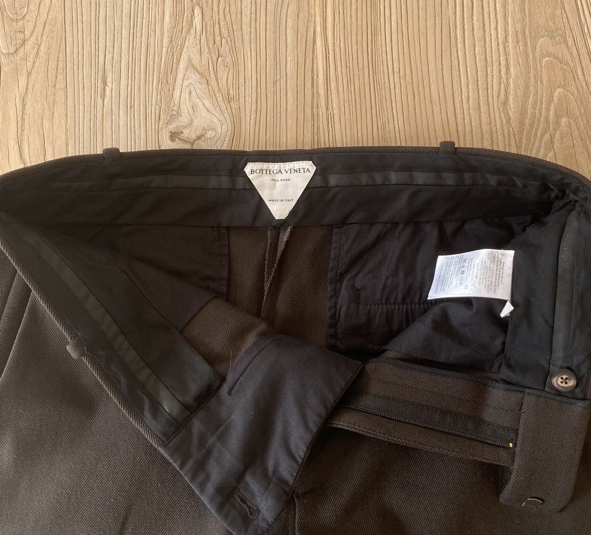 Bottega Veneta FALL 2020 Chocolate Fondant Zip Pants Size US 32 / EU 48 - 4 Thumbnail