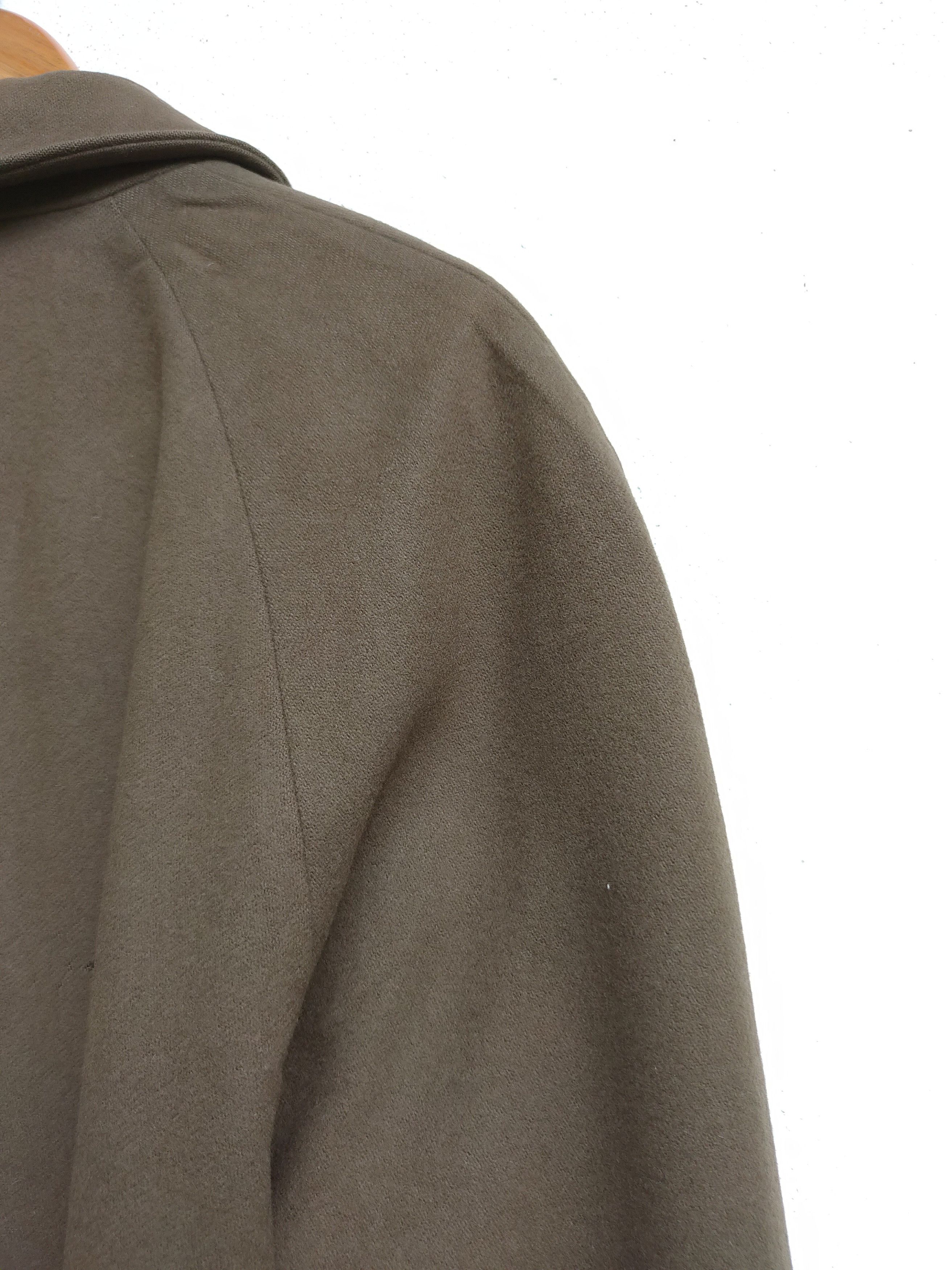 Fendi Vintage Made in Italy Fendi Wool Long Coat Overcoat Size US M / EU 48-50 / 2 - 14 Thumbnail