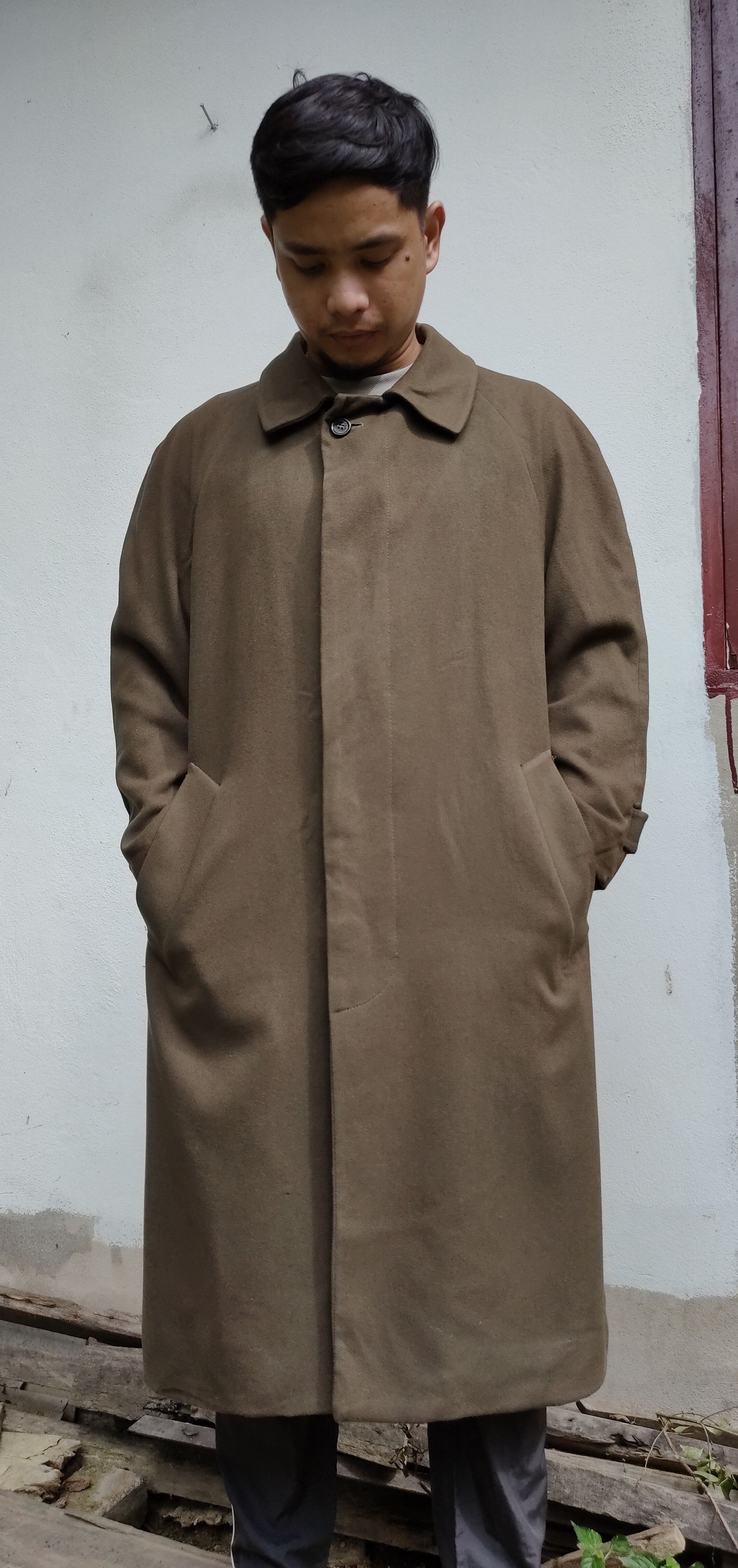 Fendi Vintage Made in Italy Fendi Wool Long Coat Overcoat Size US M / EU 48-50 / 2 - 19 Thumbnail