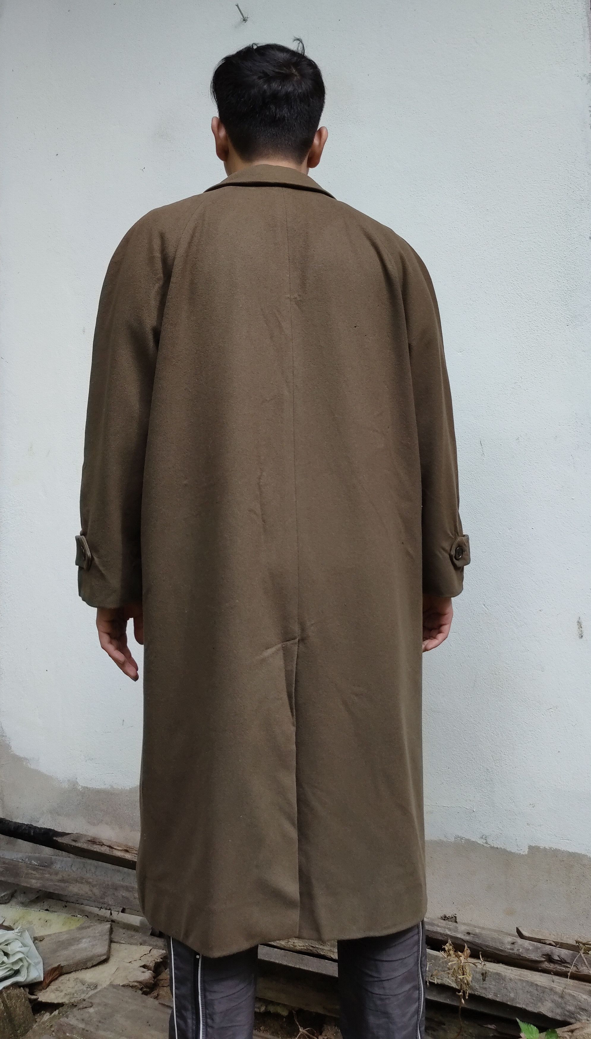 Fendi Vintage Made in Italy Fendi Wool Long Coat Overcoat Size US M / EU 48-50 / 2 - 21 Thumbnail