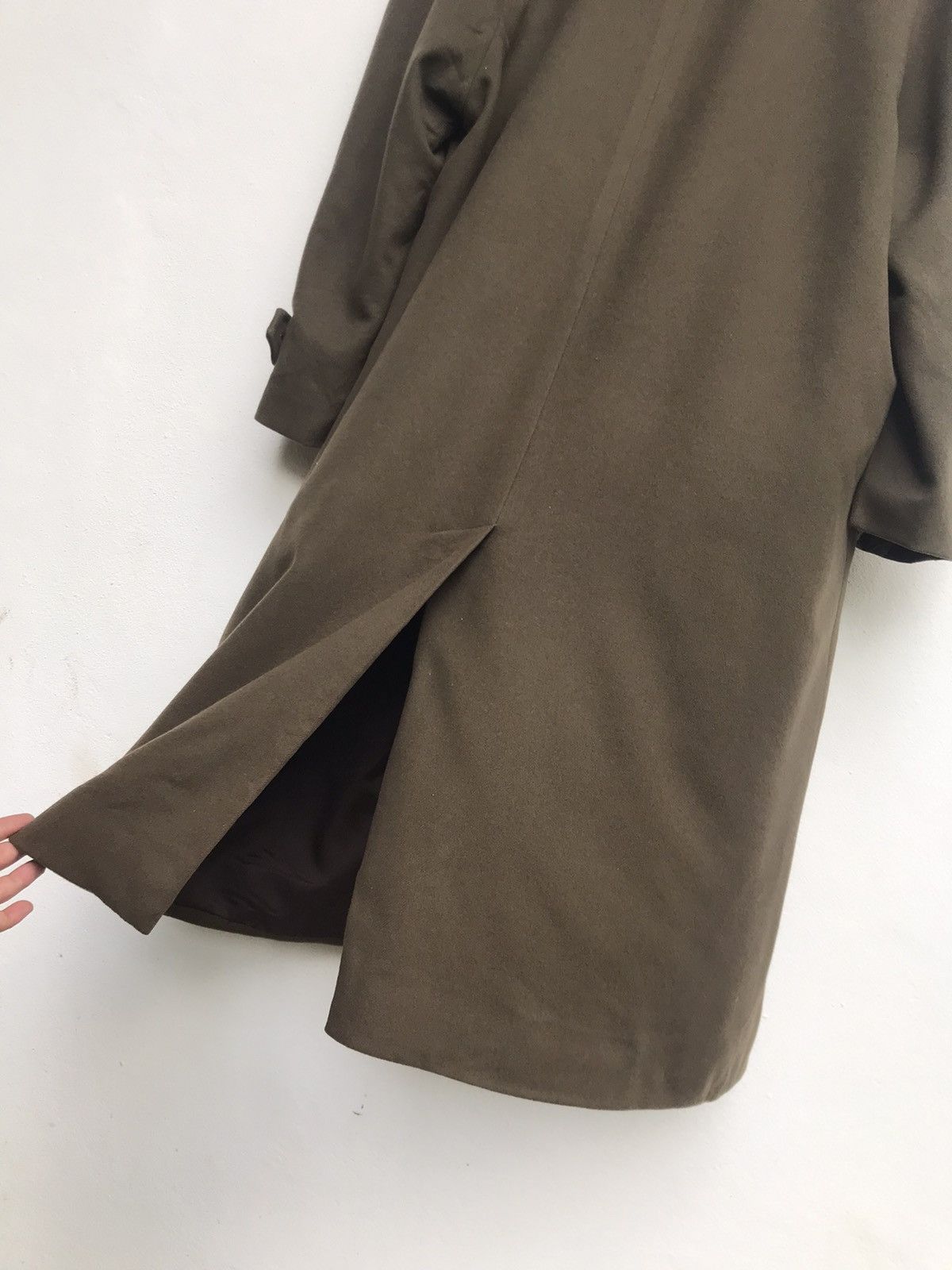 Fendi Vintage Made in Italy Fendi Wool Long Coat Overcoat Size US M / EU 48-50 / 2 - 7 Thumbnail
