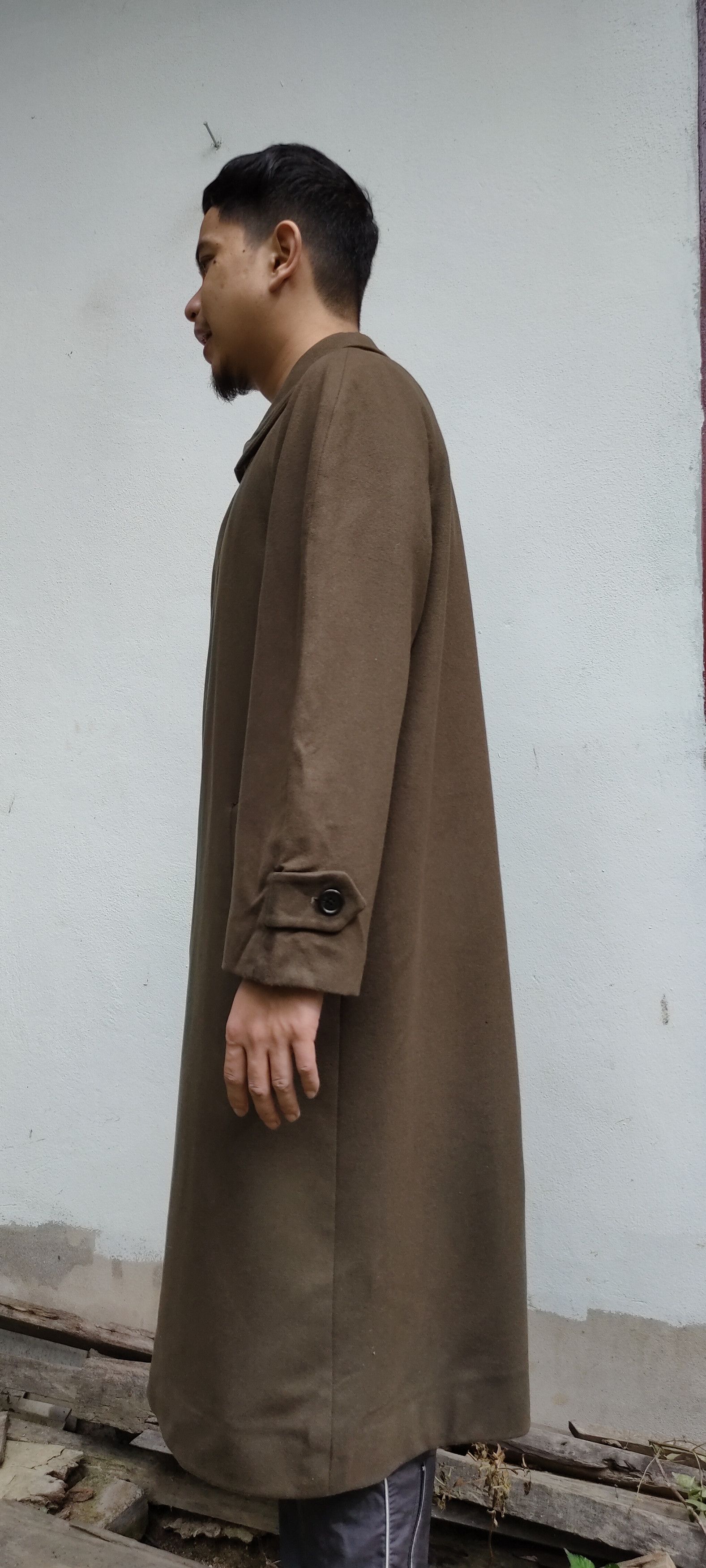 Fendi Vintage Made in Italy Fendi Wool Long Coat Overcoat Size US M / EU 48-50 / 2 - 20 Thumbnail