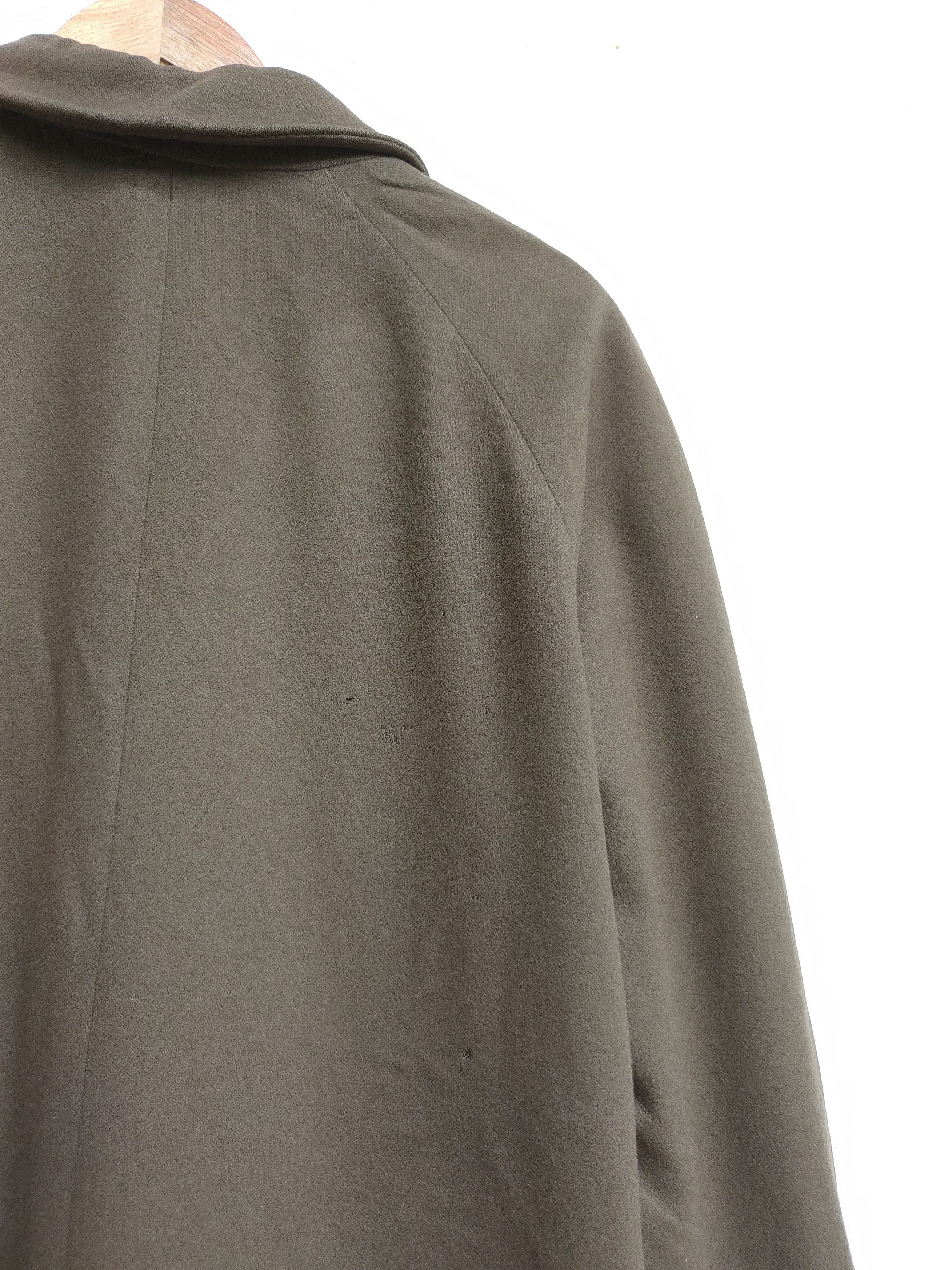 Fendi Vintage Made in Italy Fendi Wool Long Coat Overcoat Size US M / EU 48-50 / 2 - 15 Thumbnail
