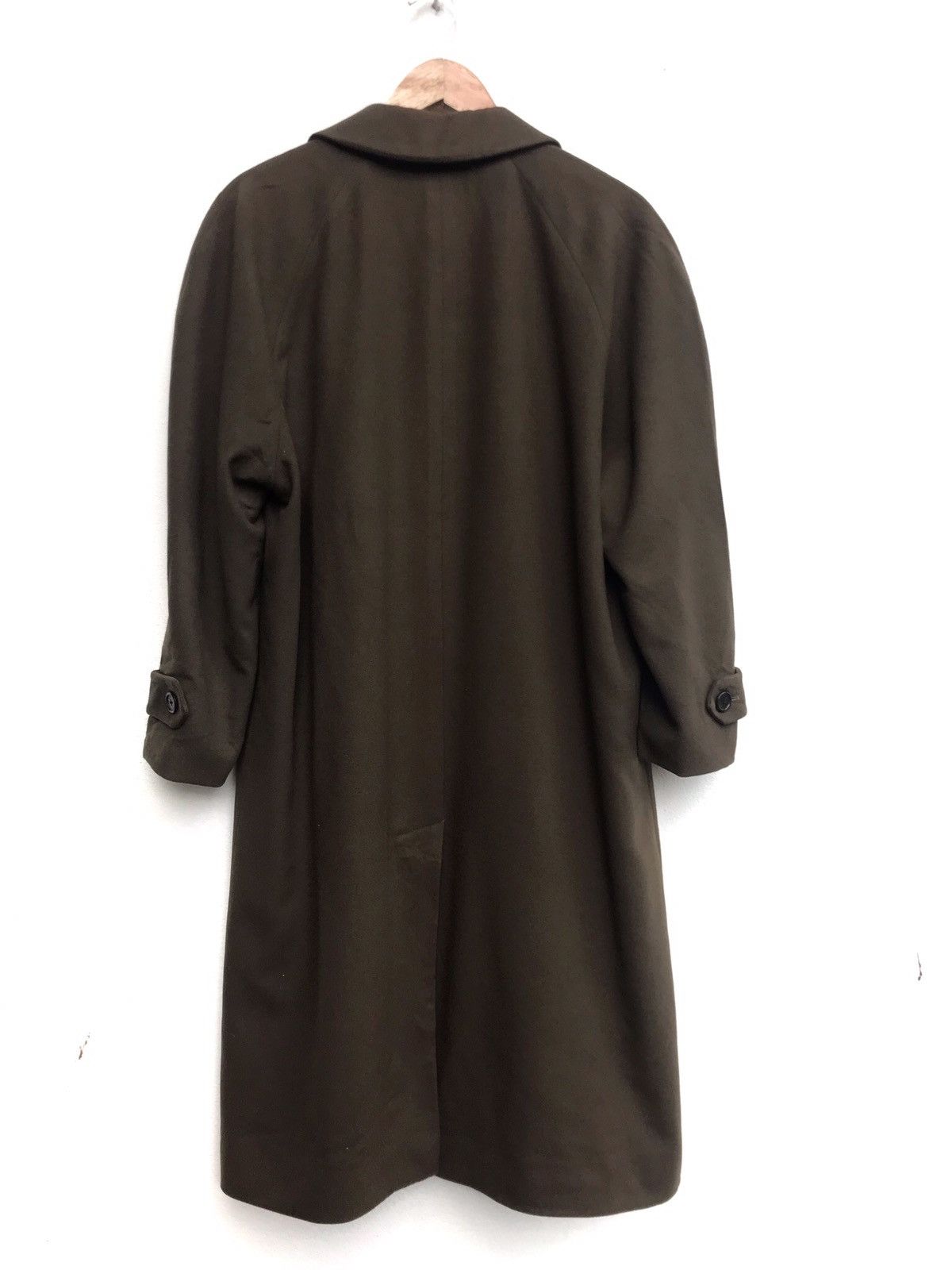 Fendi Vintage Made in Italy Fendi Wool Long Coat Overcoat Size US M / EU 48-50 / 2 - 4 Thumbnail