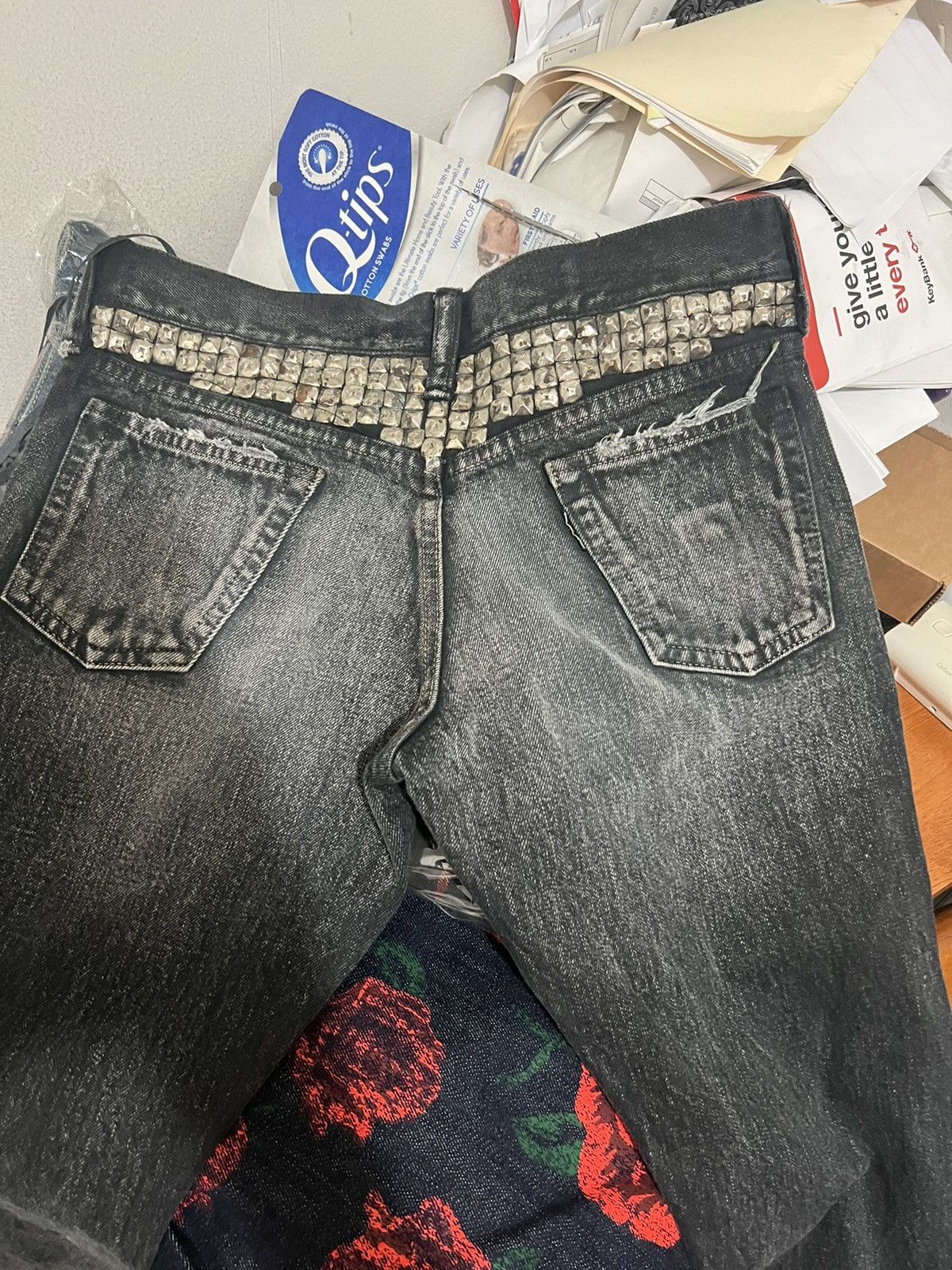 Kapital Kapital Peace tasseled fringe studded denim size 28 Size US 28 / EU 44 - 7 Thumbnail