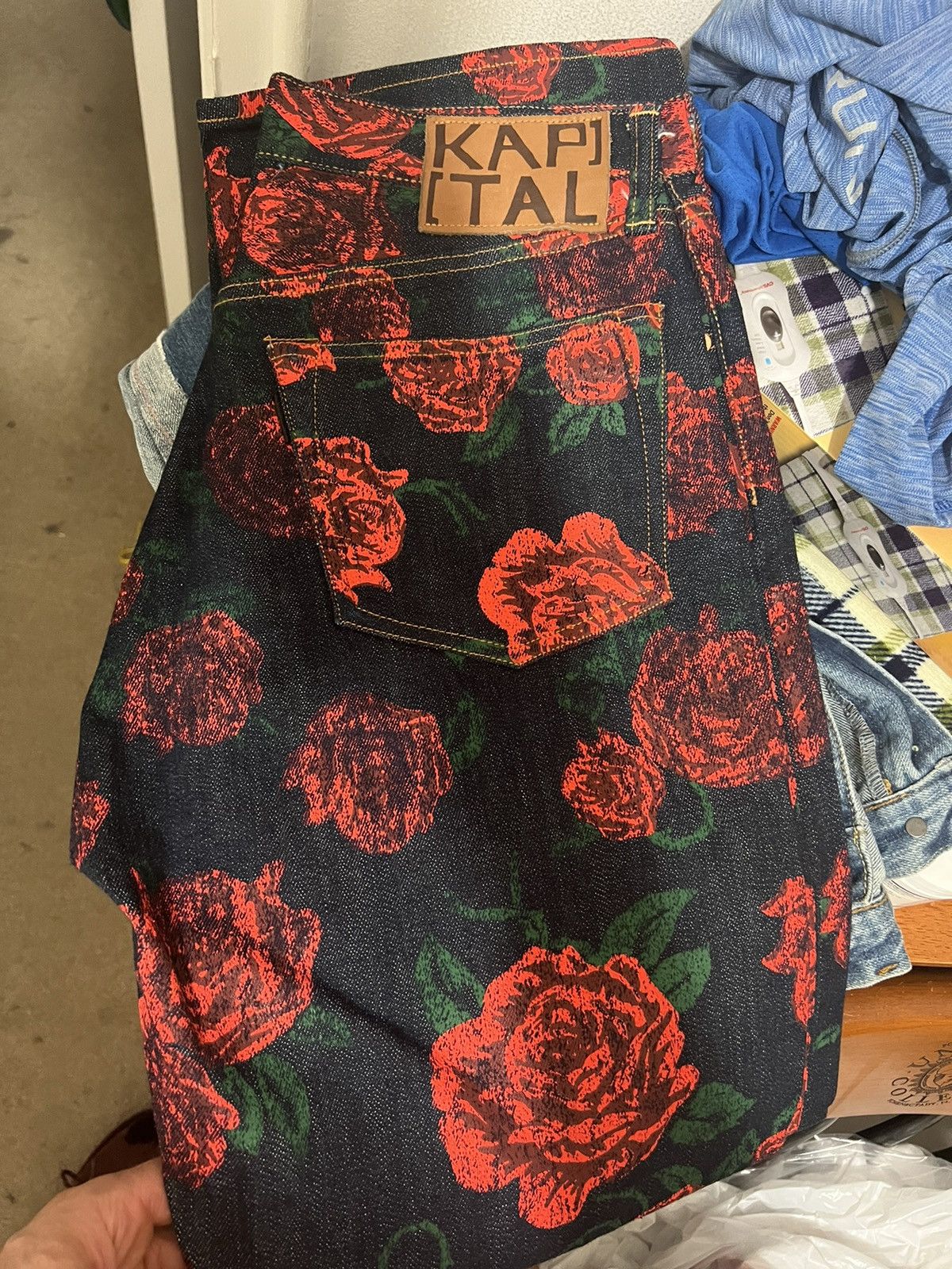 image of Kapital Rose Denim Size 34, Men's