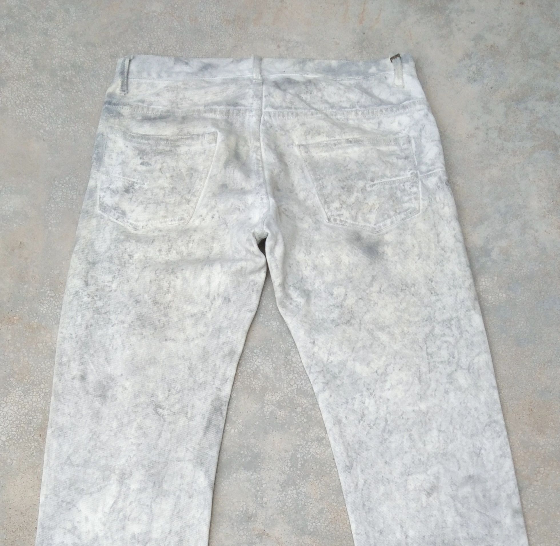 Dior Dior Homme SS06 Hedi Dirty Snow Grey Jeans 28x37 Size US 28 / EU 44 - 4 Thumbnail