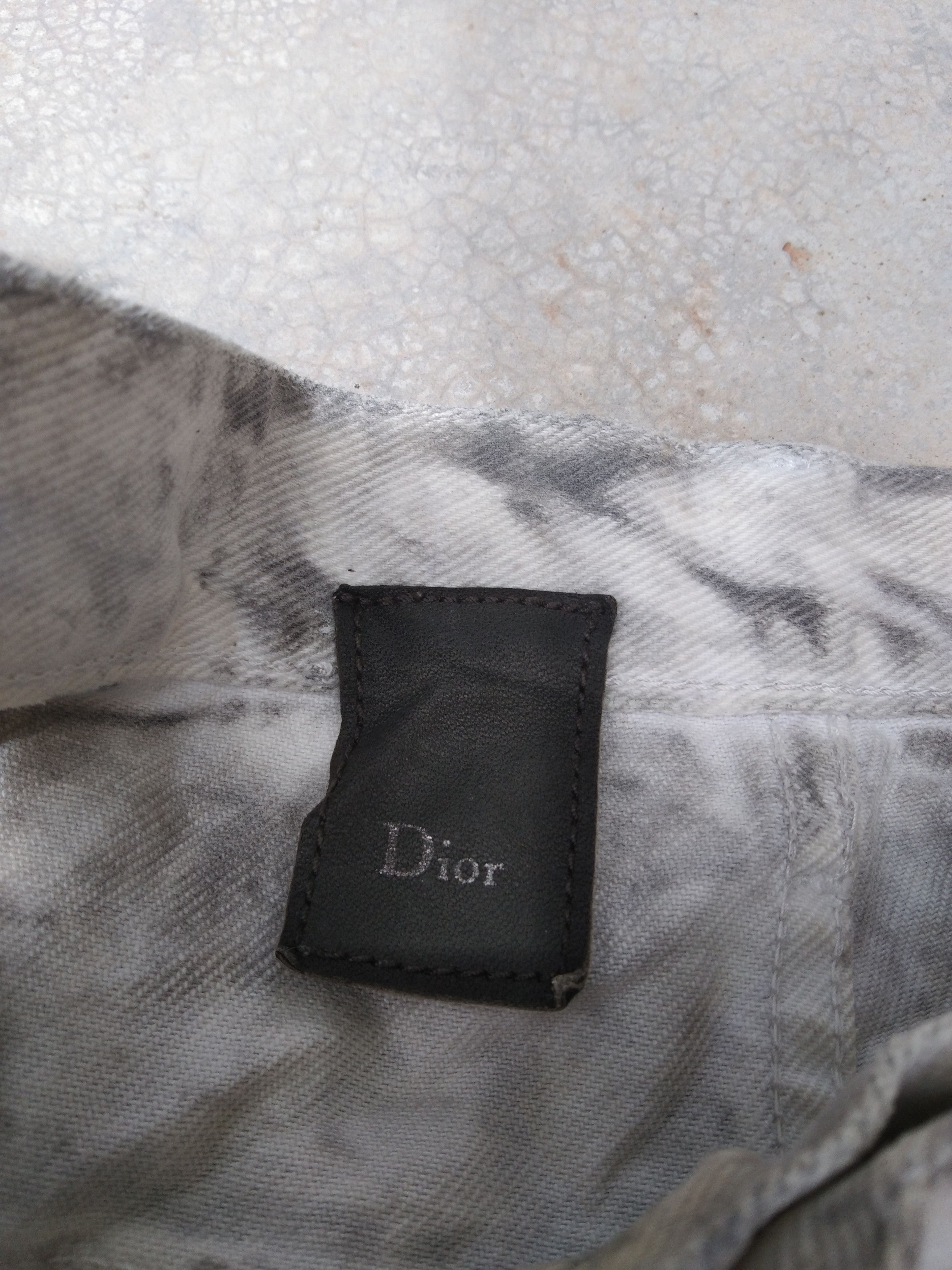 Dior Dior Homme SS06 Hedi Dirty Snow Grey Jeans 28x37 Size US 28 / EU 44 - 9 Thumbnail