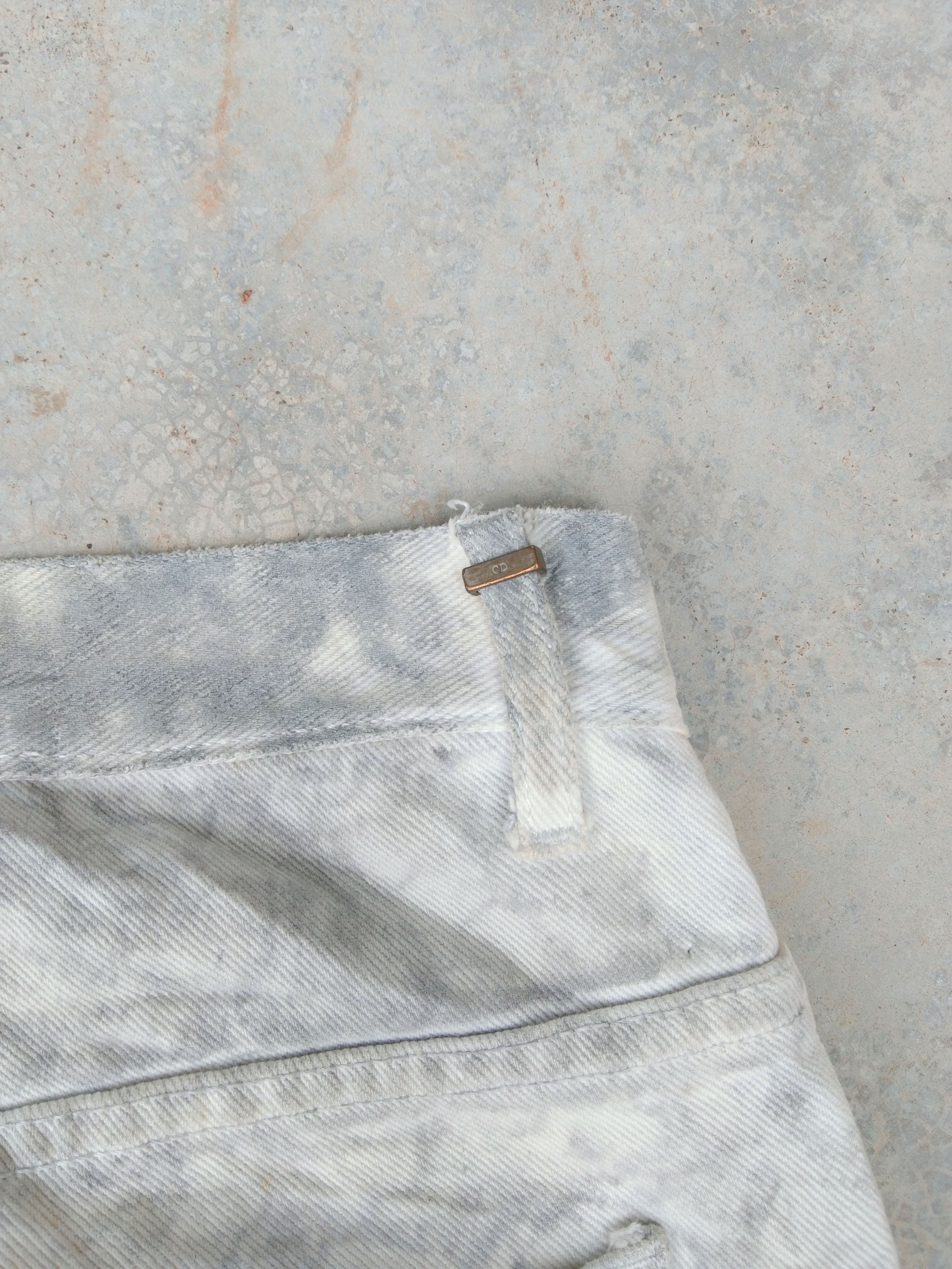 Dior Dior Homme SS06 Hedi Dirty Snow Grey Jeans 28x37 Size US 28 / EU 44 - 3 Thumbnail