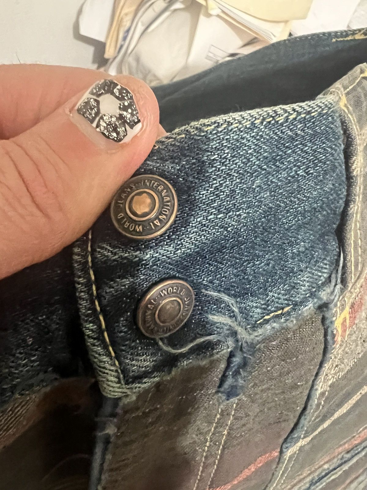 Kapital Kapital patchwork denim size 34 Size US 34 / EU 50 - 9 Thumbnail