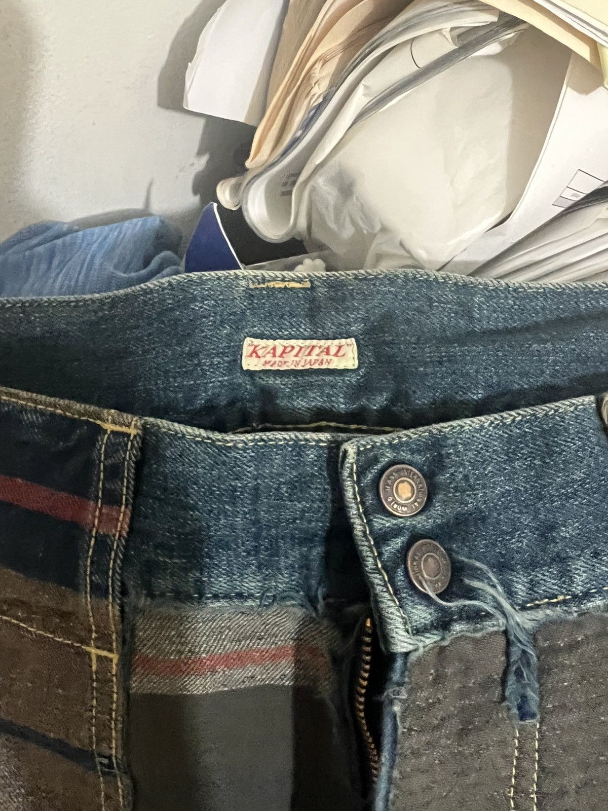 Kapital Kapital patchwork denim size 34 Size US 34 / EU 50 - 8 Thumbnail