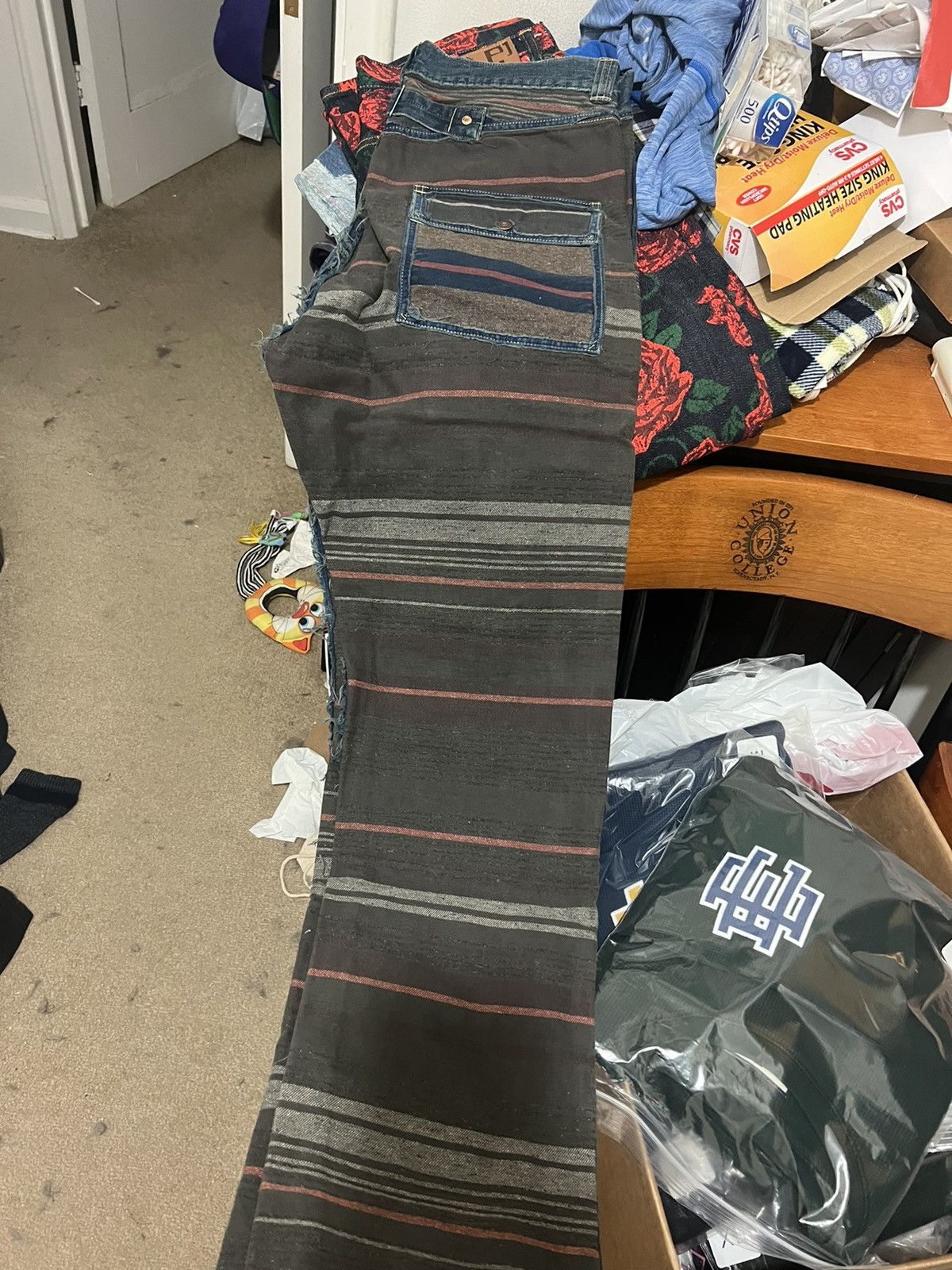 Kapital Kapital patchwork denim size 34 Size US 34 / EU 50 - 2 Thumbnail