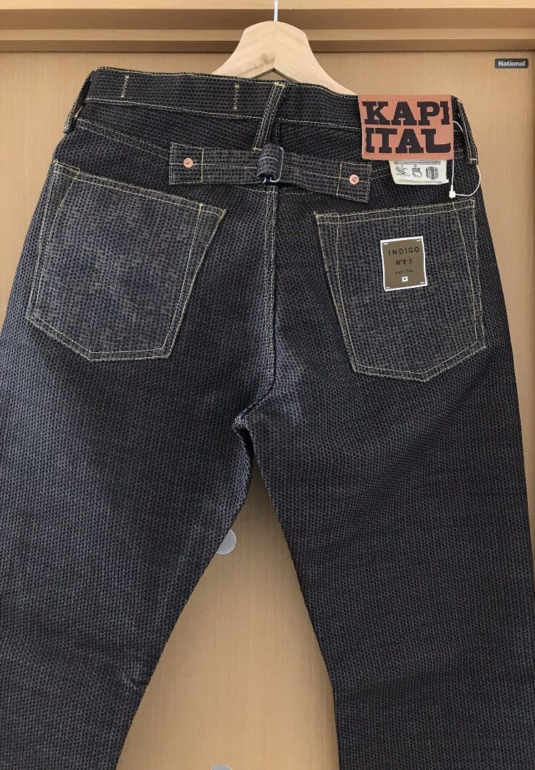 Kapital × Kapital Kountry KAPITAL BROWN CENTURY DENIM MONKEY CISCO 5P N5S Size US 34 / EU 50 - 5 Thumbnail