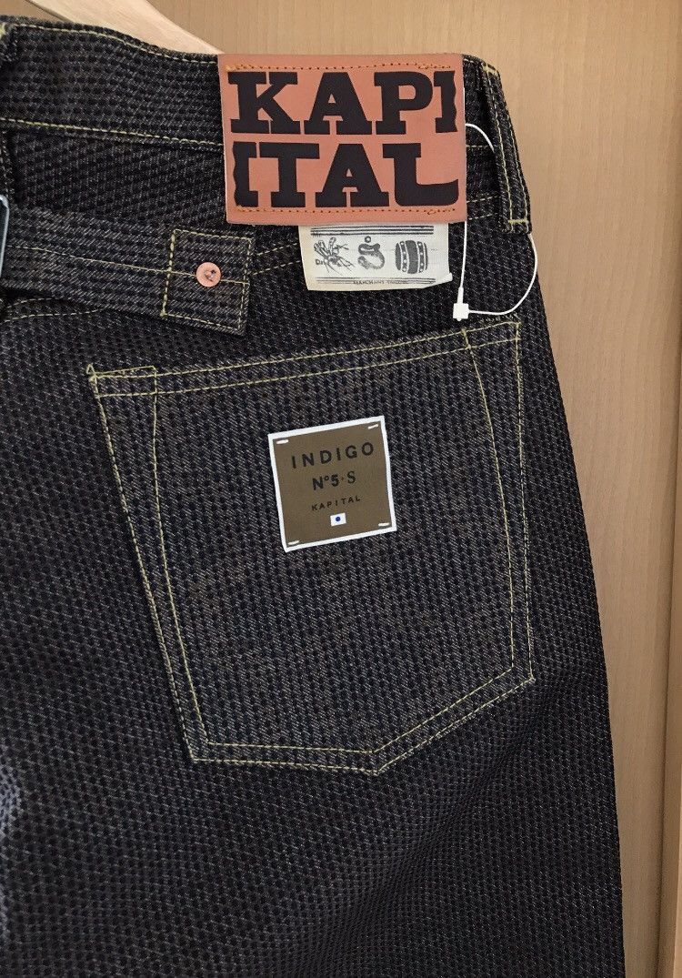 Kapital × Kapital Kountry KAPITAL BROWN CENTURY DENIM MONKEY CISCO 5P N5S Size US 34 / EU 50 - 4 Thumbnail