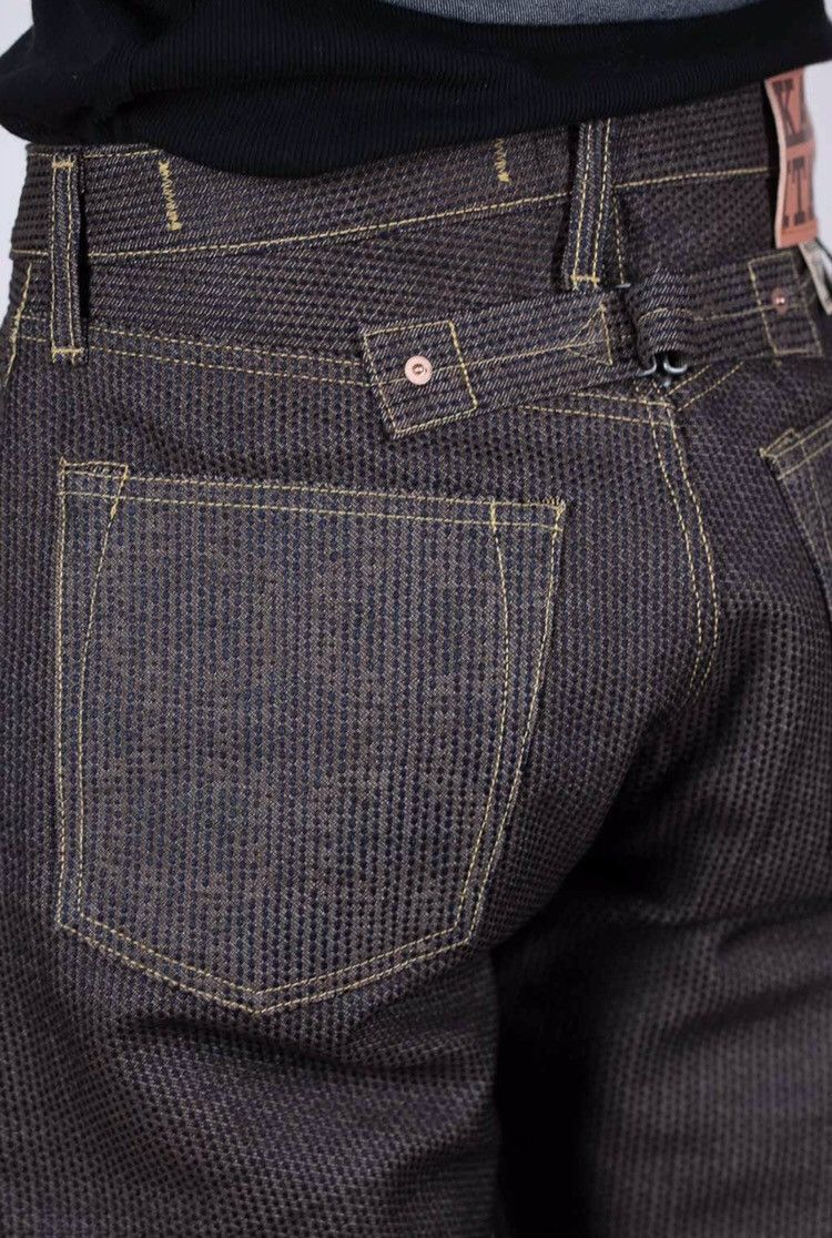 Kapital × Kapital Kountry KAPITAL BROWN CENTURY DENIM MONKEY CISCO 5P N5S Size US 34 / EU 50 - 13 Thumbnail