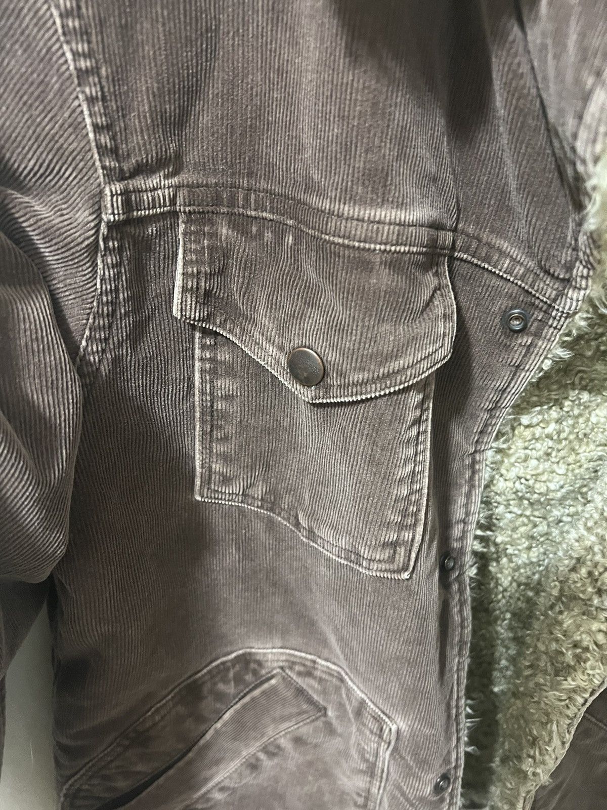 Kapital Kapital brown corduroy sherpa jacket size 3 Size US L / EU 52-54 / 3 - 3 Thumbnail