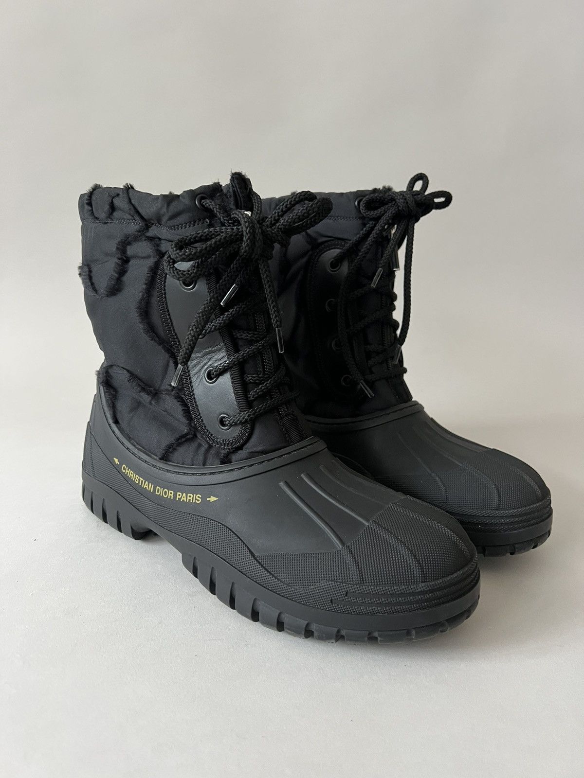 Dior Dior D-Venture Camo Nylon / Rubber Lace Up Boots Size US 9 / IT 39 - 2 Thumbnail