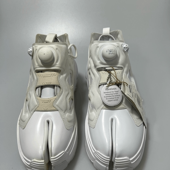 Maison Margiela × Reebok Maison Margiela x Reebok Tabi Instapump Derby Sneakers White Size US 8.5 / EU 41-42 - 2 Thumbnail