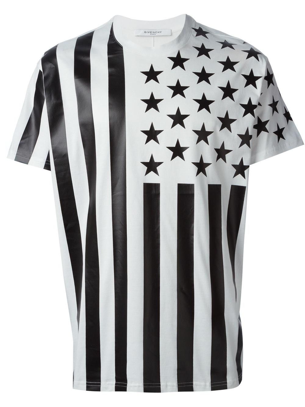 Givenchy Givenchy Stars Stripes Rottweiler Shark Oversized T-shirt Size US S / EU 44-46 / 1 - 3 Thumbnail