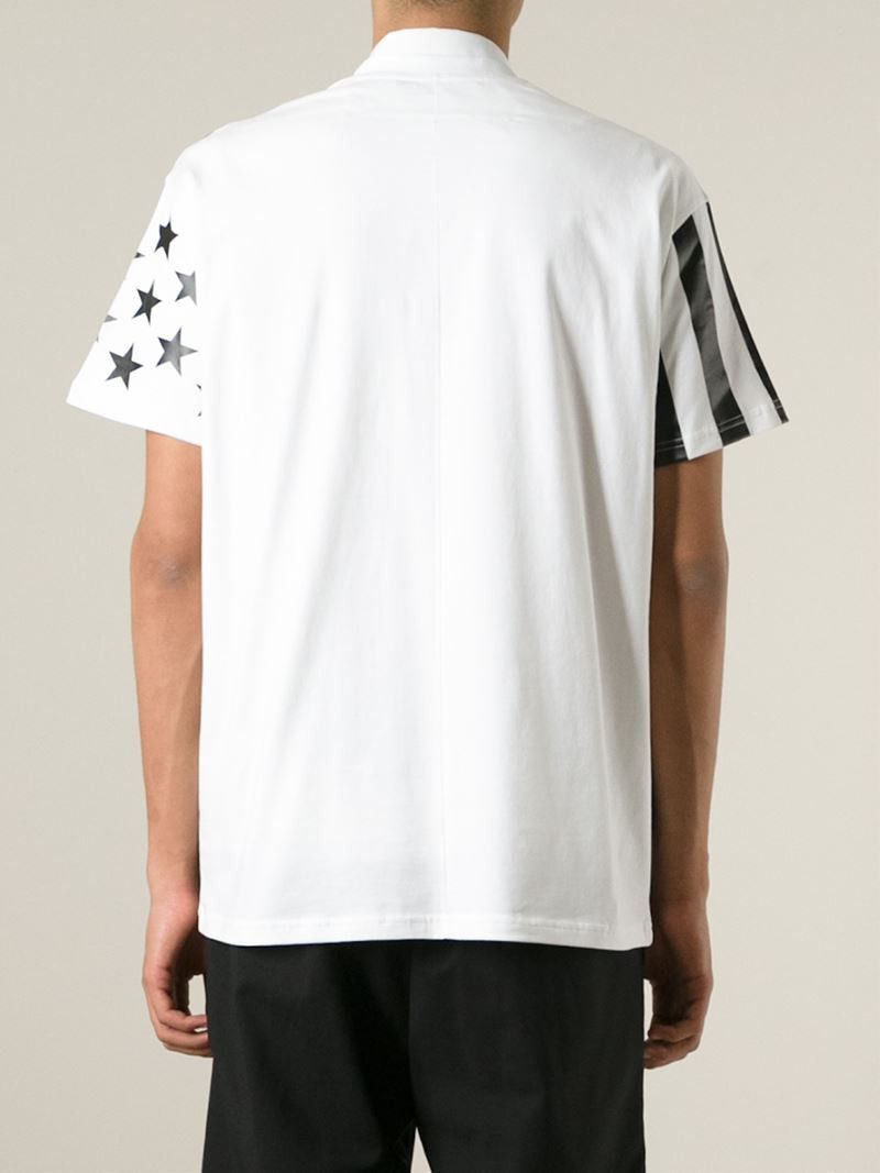 Givenchy Givenchy Stars Stripes Rottweiler Shark Oversized T-shirt Size US S / EU 44-46 / 1 - 4 Thumbnail