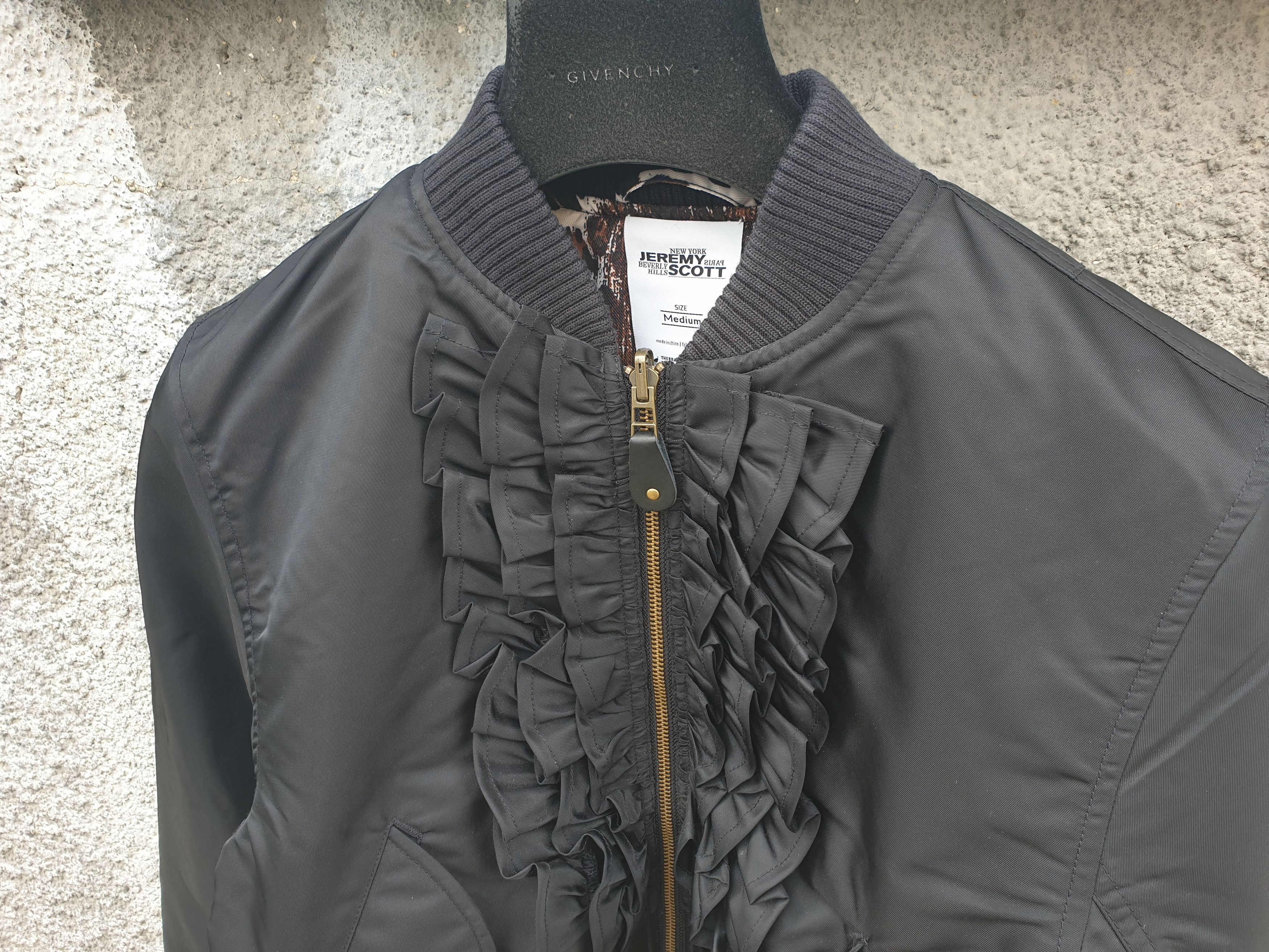 Adidas × Jeremy Scott Adidas Jeremy Scott Ruffle Leopard Reversible Slim Jacket Size US S / EU 44-46 / 1 - 10 Thumbnail