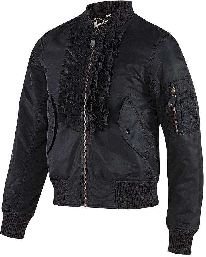 Adidas × Jeremy Scott Adidas Jeremy Scott Ruffle Leopard Reversible Slim Jacket Size US S / EU 44-46 / 1 - 5 Thumbnail