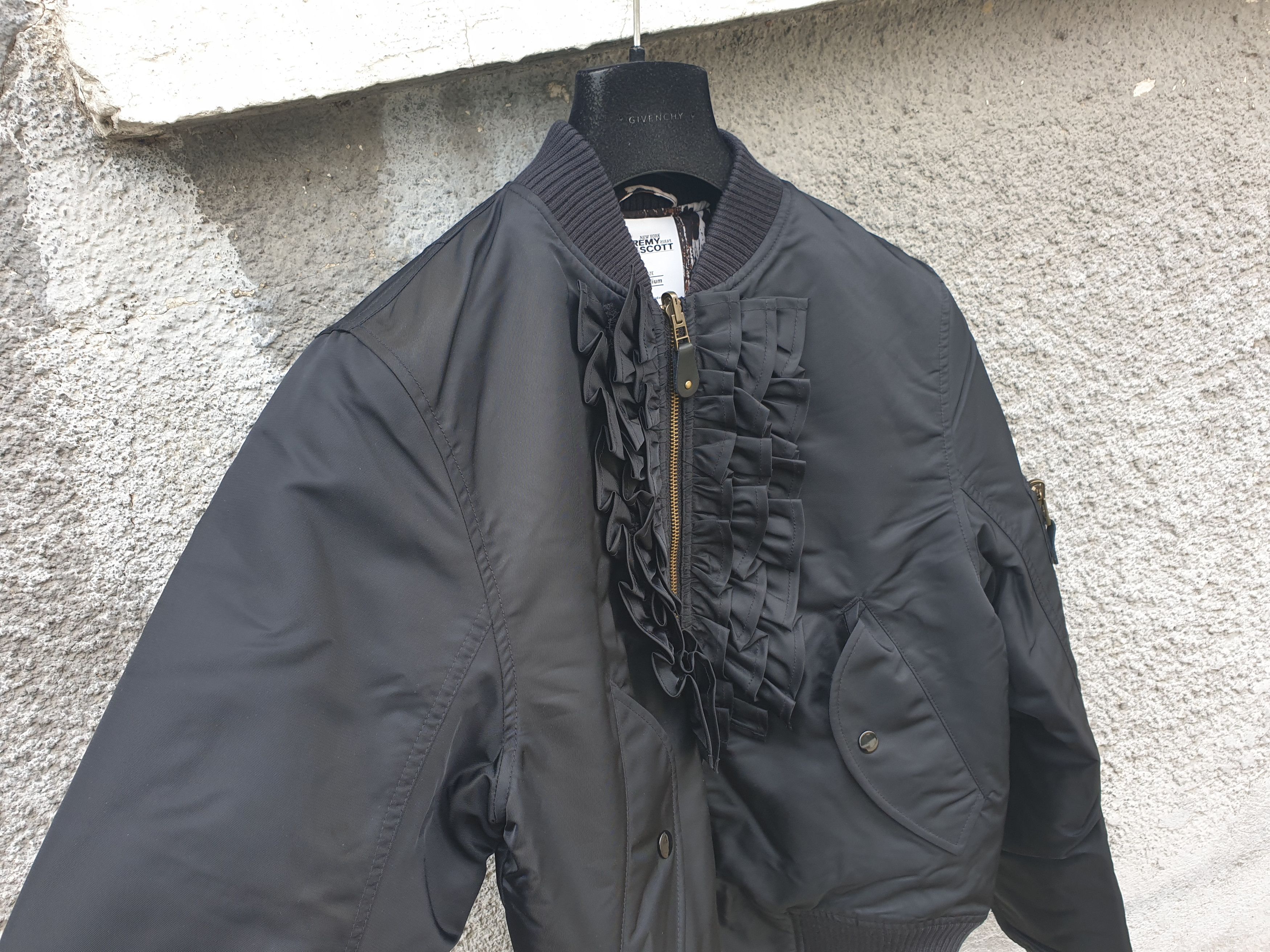 Adidas × Jeremy Scott Adidas Jeremy Scott Ruffle Leopard Reversible Slim Jacket Size US S / EU 44-46 / 1 - 11 Thumbnail