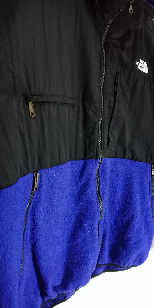 The North Face × Vintage The North Face 90's Denali Fleece Garment Jacket Size US XL / EU 56 / 4 - 4 Thumbnail