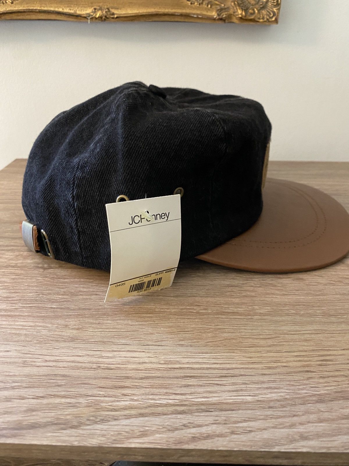 Arizona Jean Co. Vintage NWT 90’s Arizona Jean Company Denim Strap Back Hat Size ONE SIZE - 5 Thumbnail