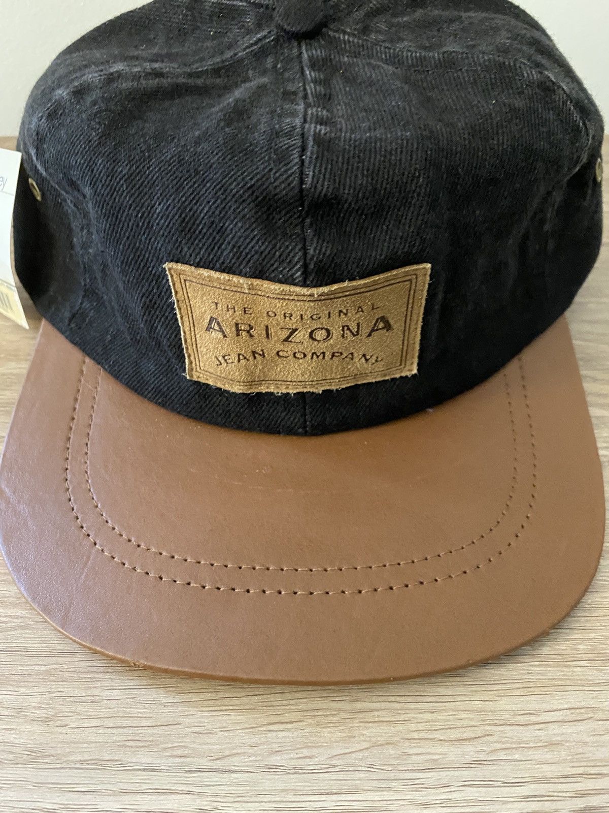 Arizona Jean Co. Vintage NWT 90’s Arizona Jean Company Denim Strap Back Hat Size ONE SIZE - 3 Thumbnail